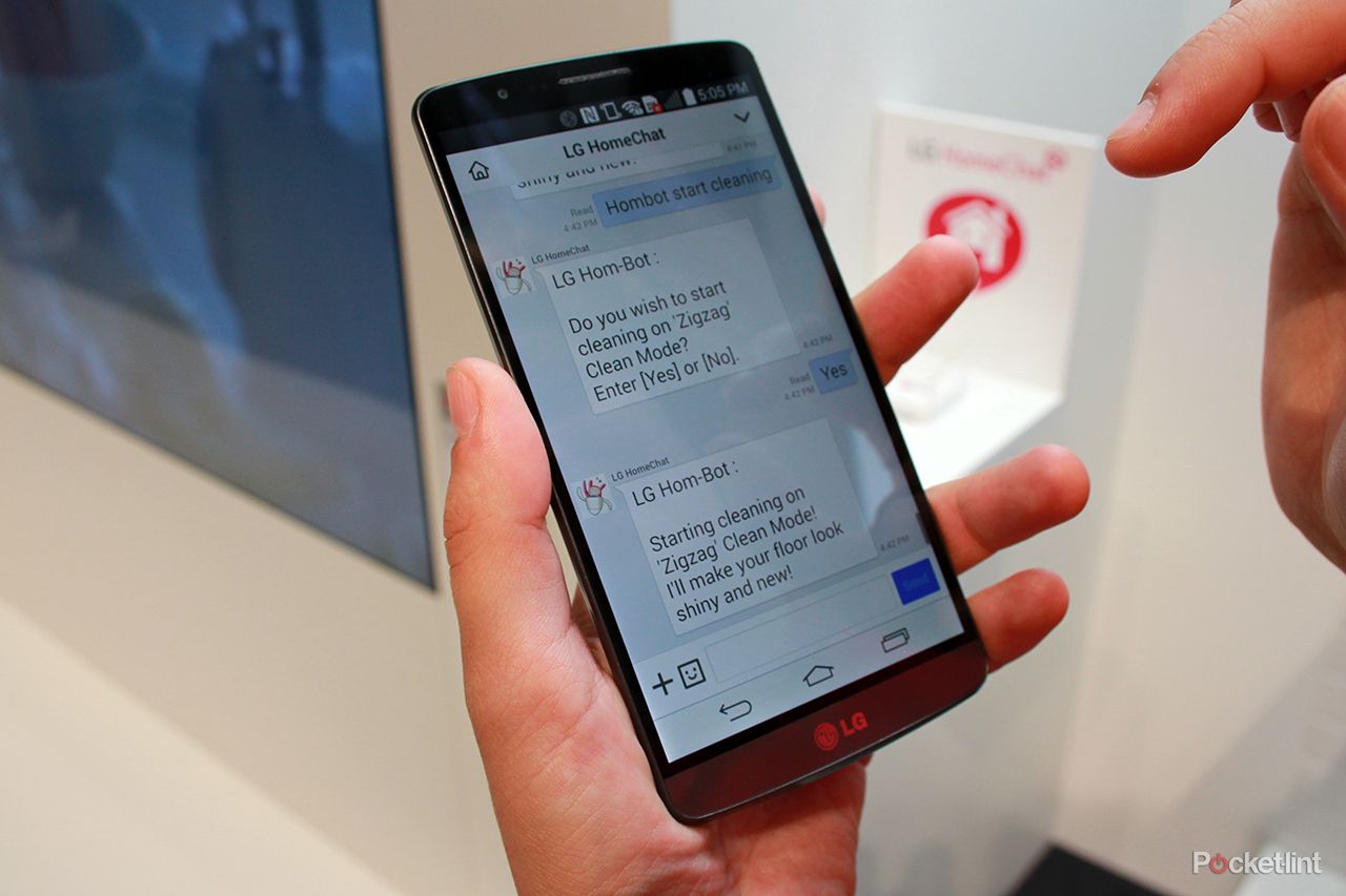 exploring lg homechat is texting appliances the future image 1