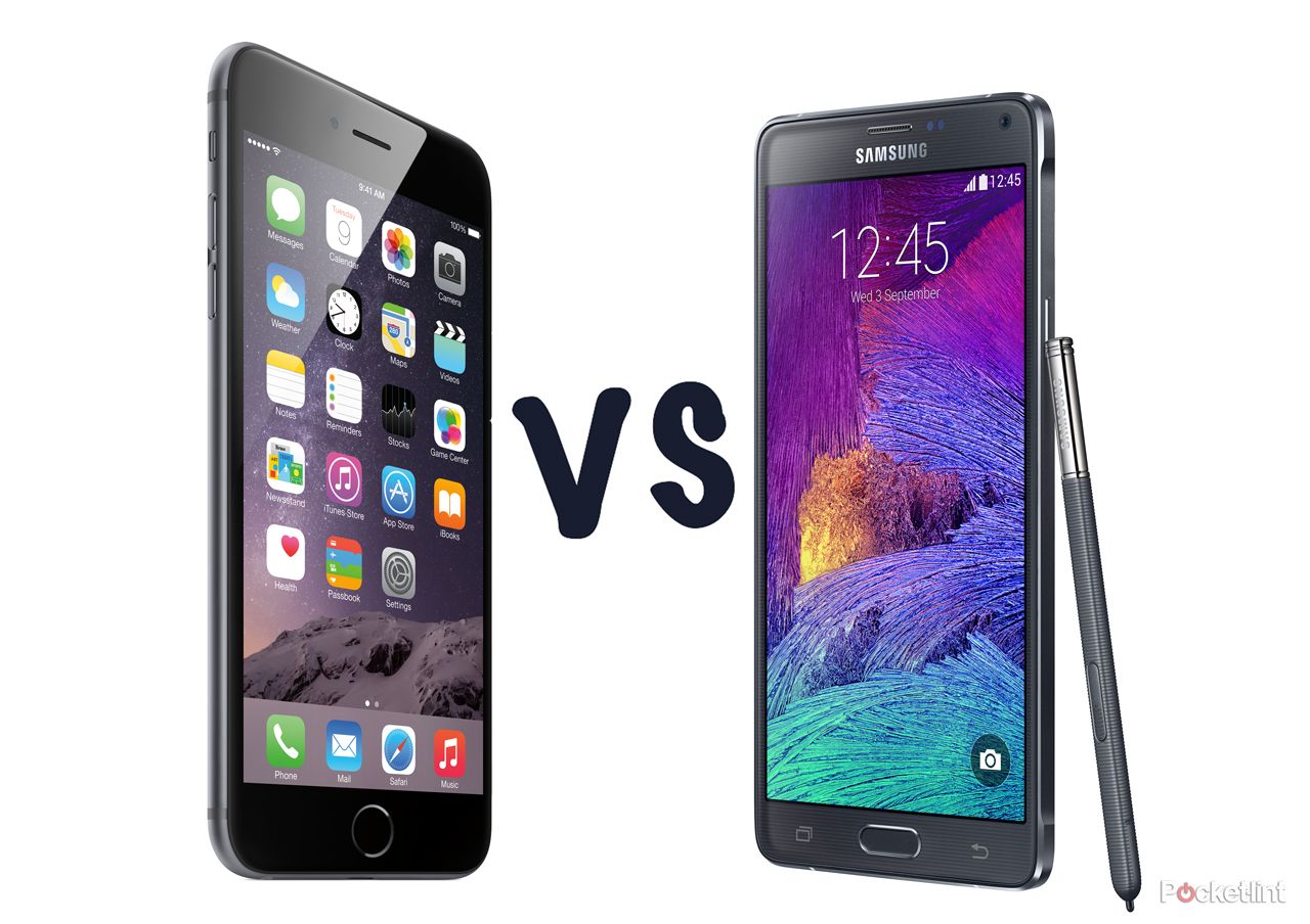 apple iphone 6 plus vs samsung galaxy note 4 fun time in phablet town image 1