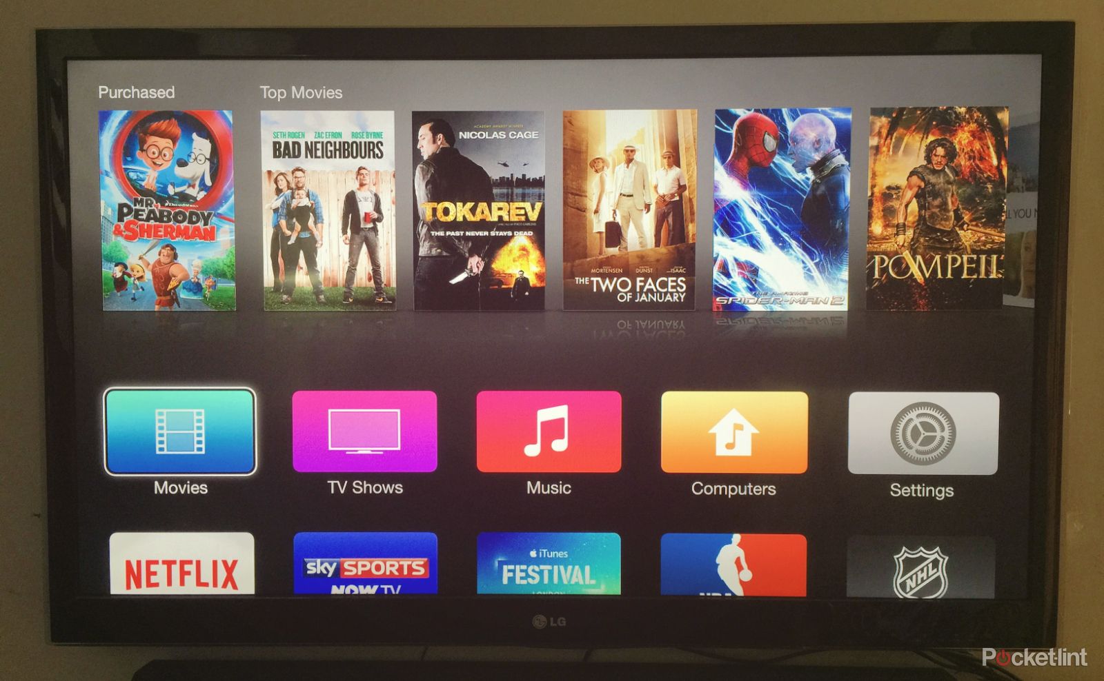 apple tv update adds flat icons beats music family sharing and more image 1