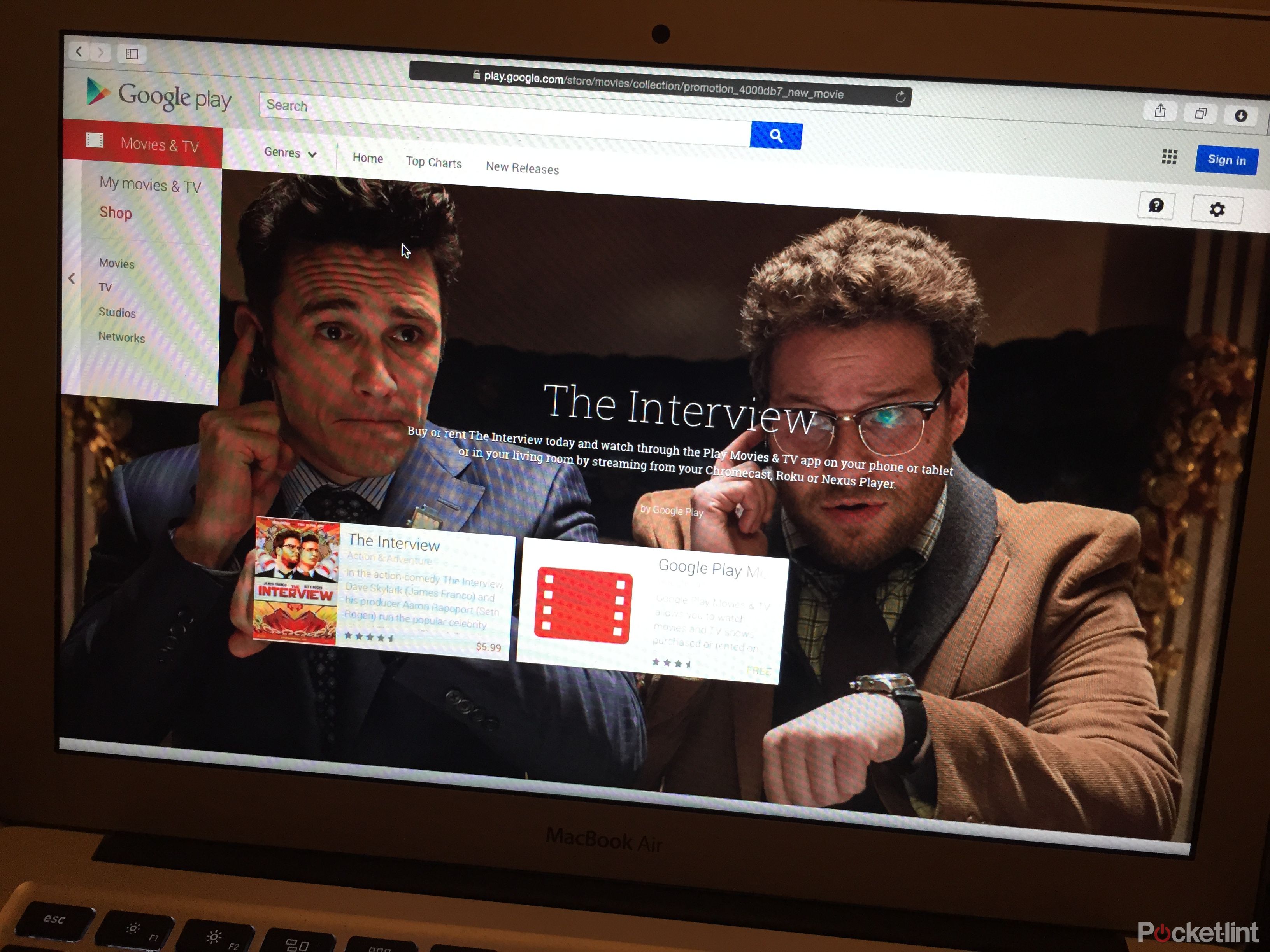 the interview gets its release after all via google play image 1