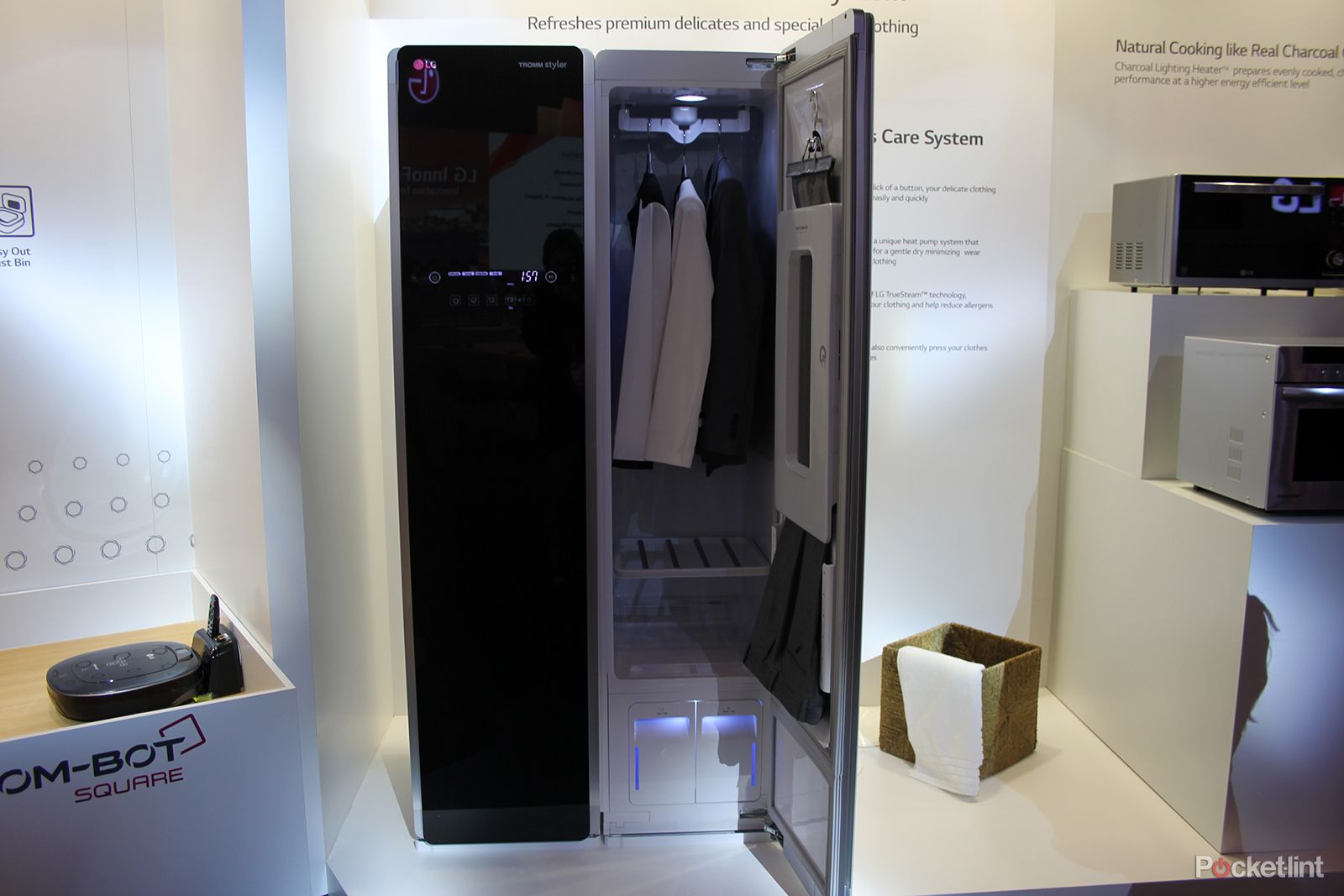 lg styler will freshen your clothes to save washing and ironing hands on  image 1