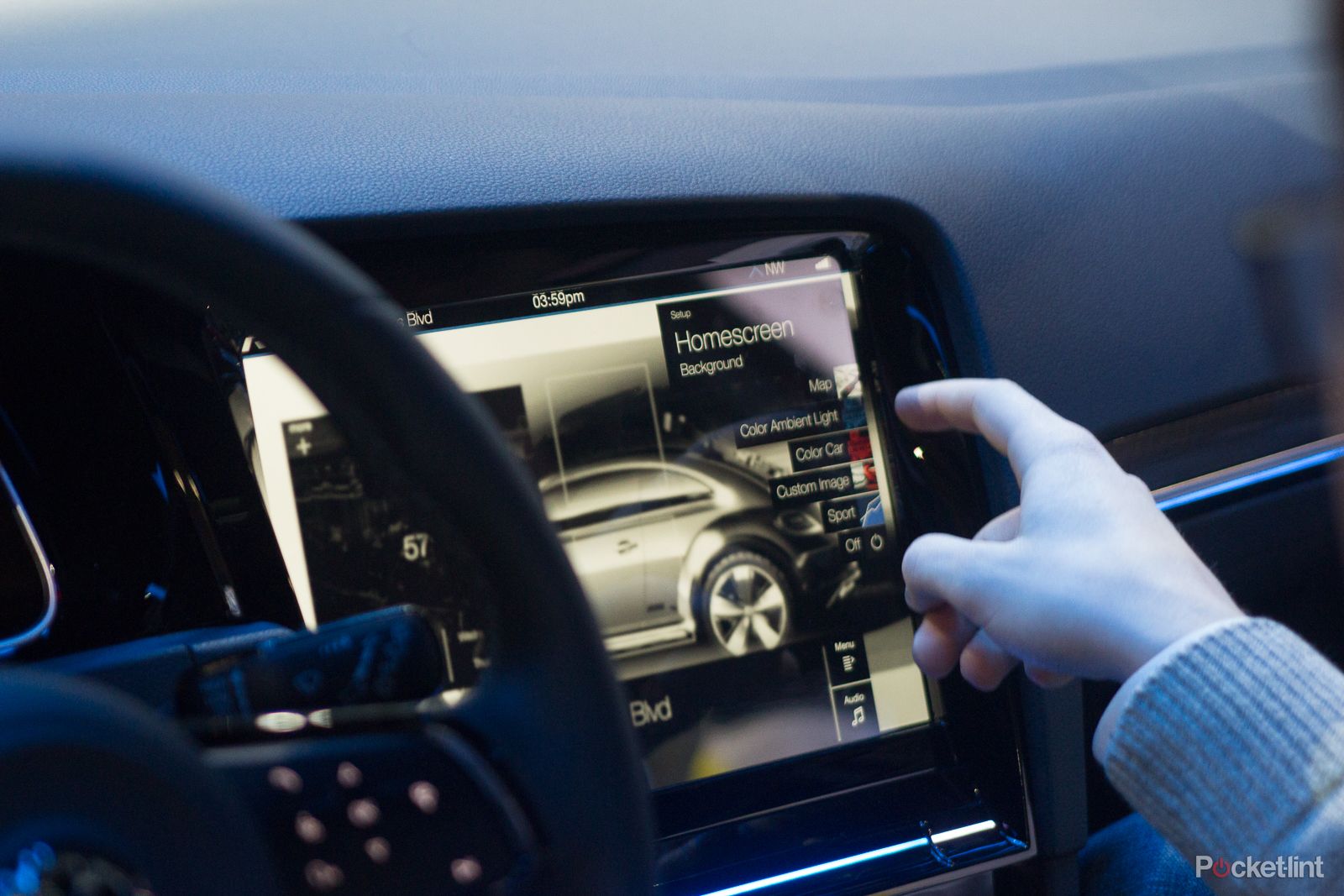 vw golf r touch hands on forget knobs vw sees gestures and touchscreen as the future image 7
