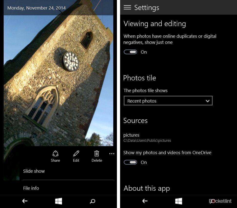 windows phone 10 technical preview hands on with windows phone of the future image 7