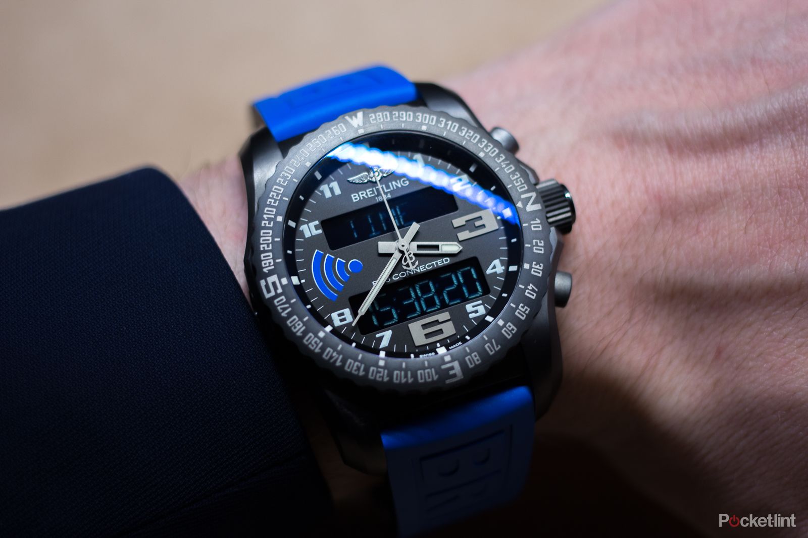 breitling b55 smartwatch hands on an instrument for pros rather than notifications on the go image 7