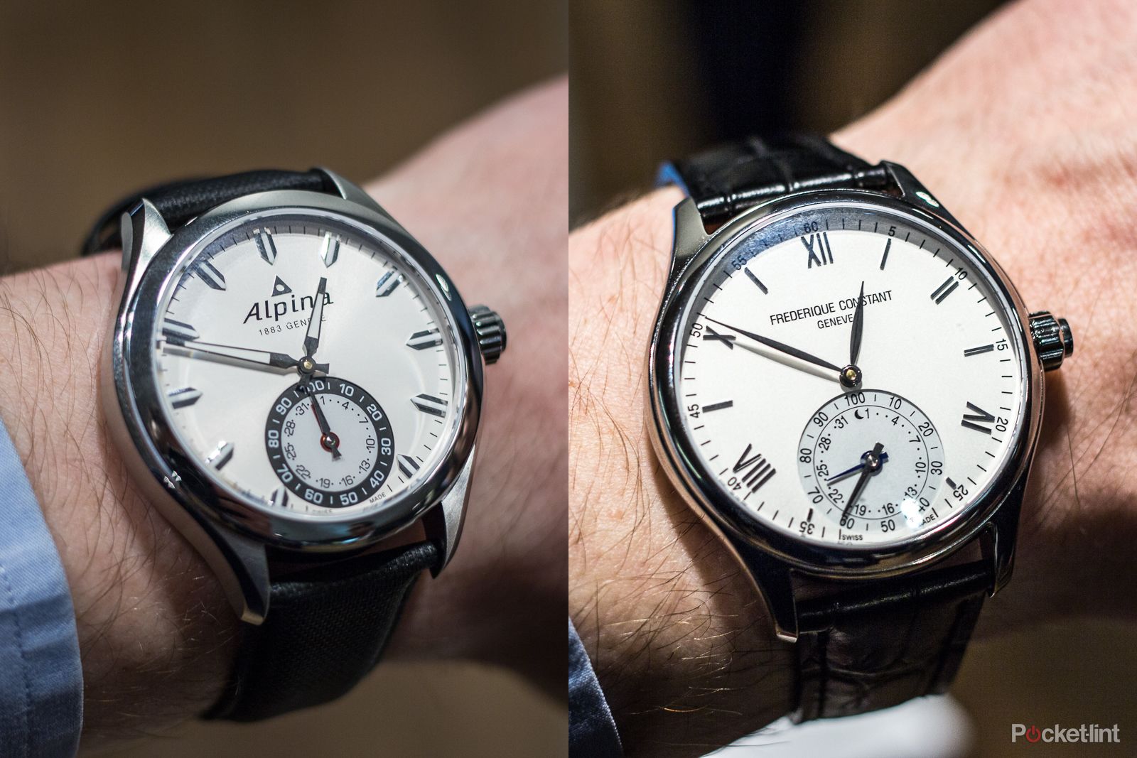 blurred lines up close with the frédérique constant and alpina smartwatches at baselworld image 1