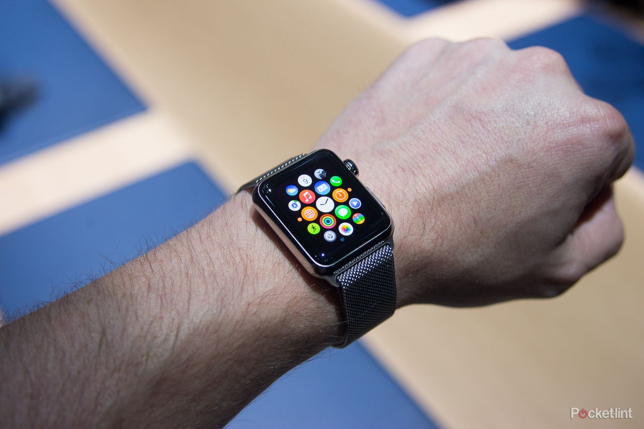 Apple Watch on the app home screen