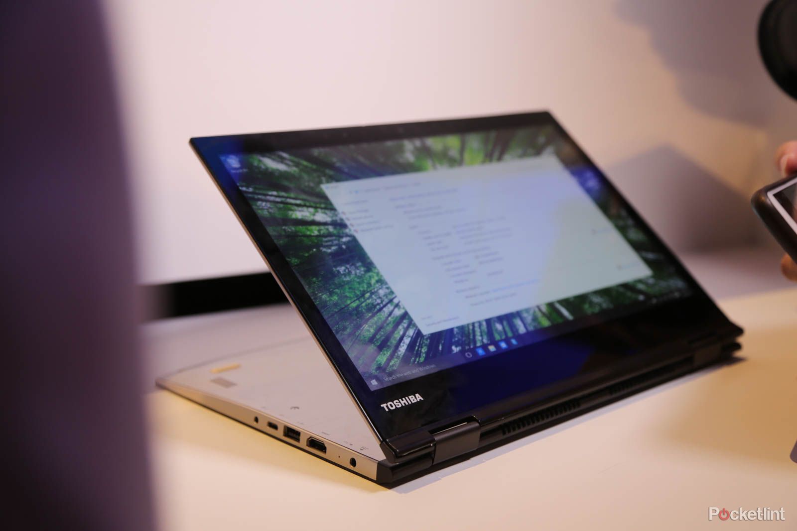 toshiba satellite computex prototype to feature face authentication camera hands on  image 1