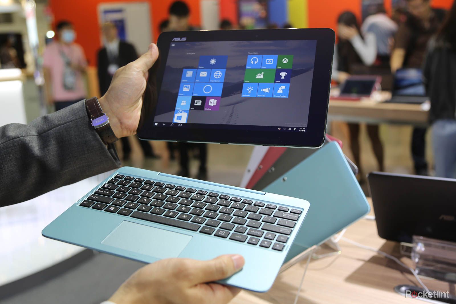 asus transformer t100ha cheap chic and bang up to date hands on  image 1
