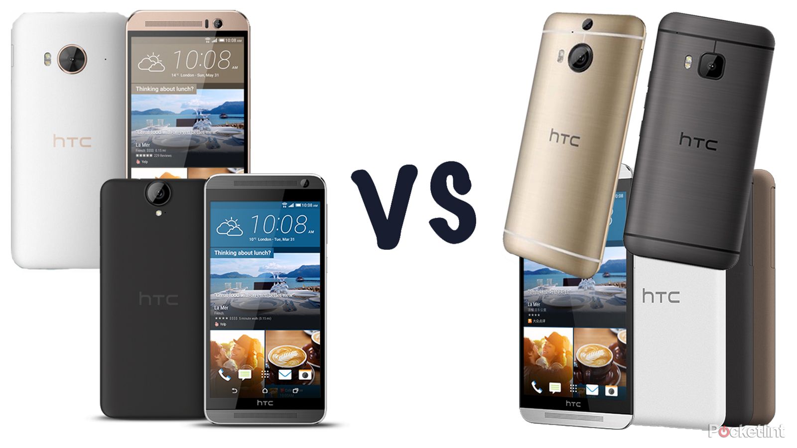 htc one m9 vs one m9 vs one me vs one e9 vs one e9 showdown in htc town image 1