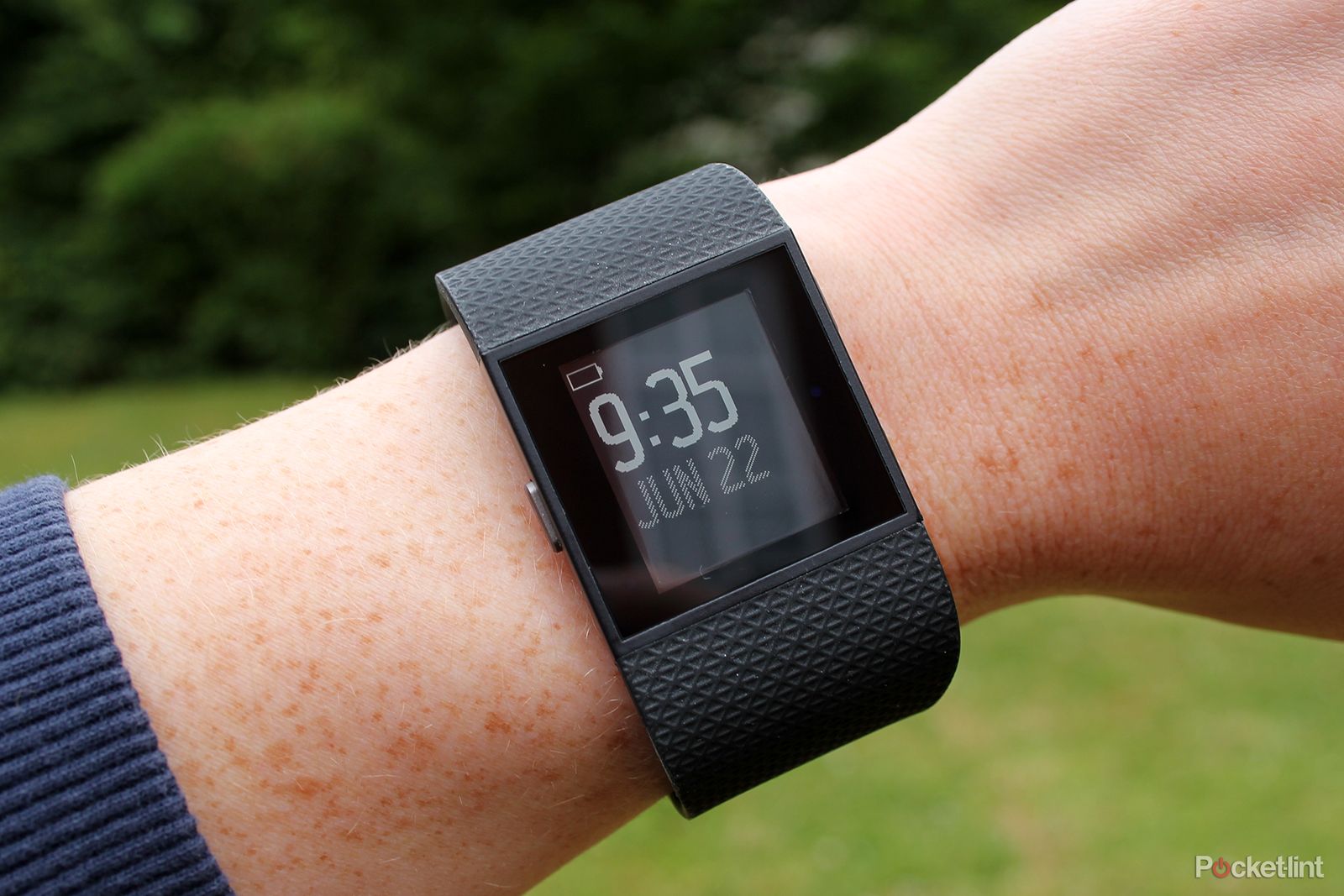 Montre Sport Fitbit Cardio + GPS Surge Noir Taille S - Bracelet