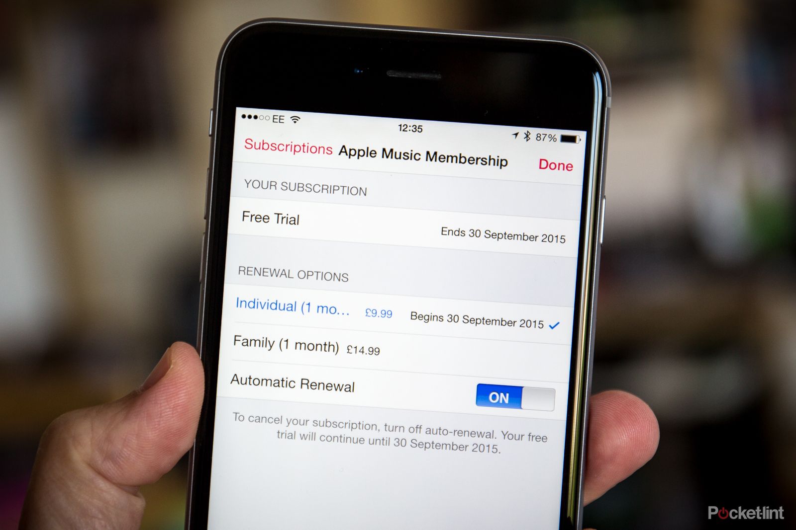 how to stop apple music charging you when your free trial ends image 1