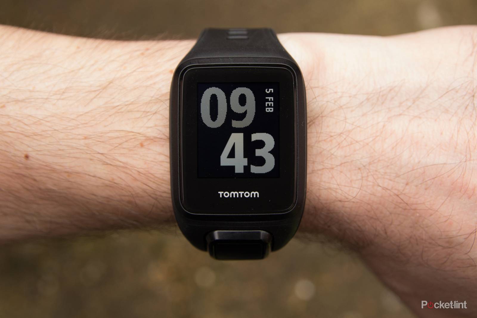 INF Bracciale In Silicone Per TomTom Adventurer, Runner, Spark, Golfer - Cinturino Di Ricambio Nero