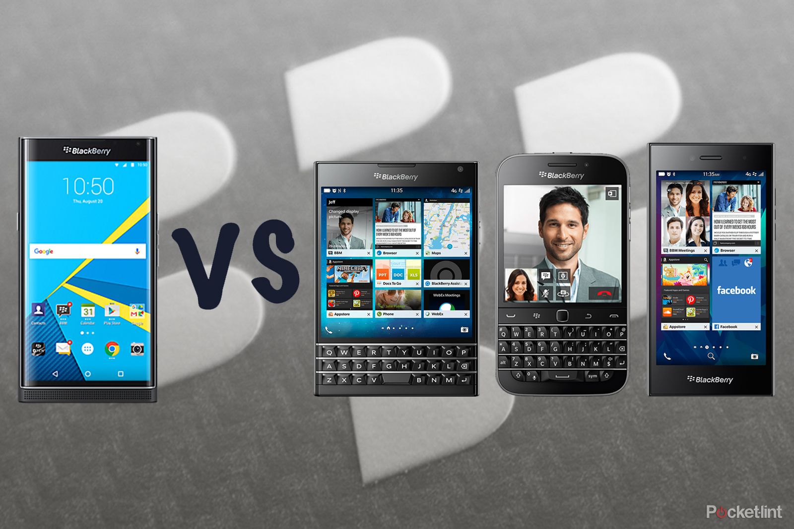 blackberry priv vs blackberry passport classic leap what s the difference  image 1