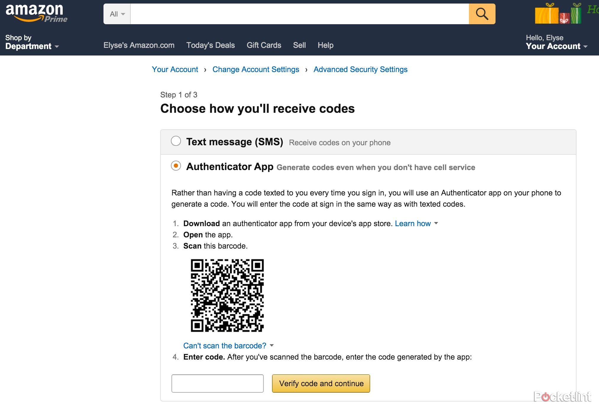 how to enable two step verification on amazon image 2