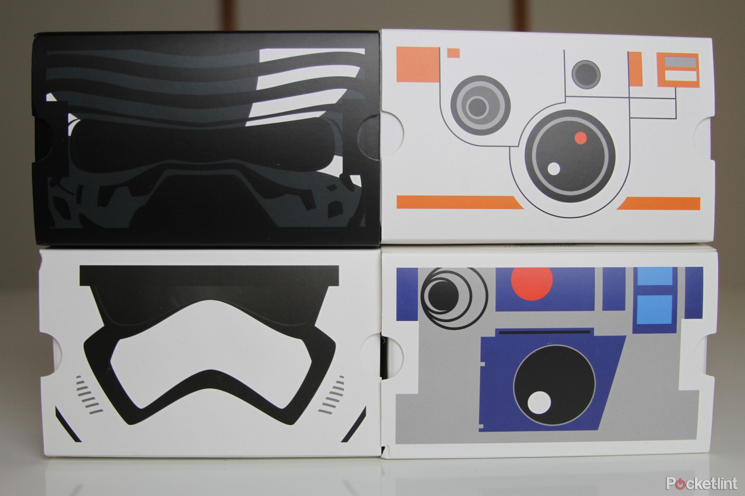 here are the star wars cardboard headsets image 1