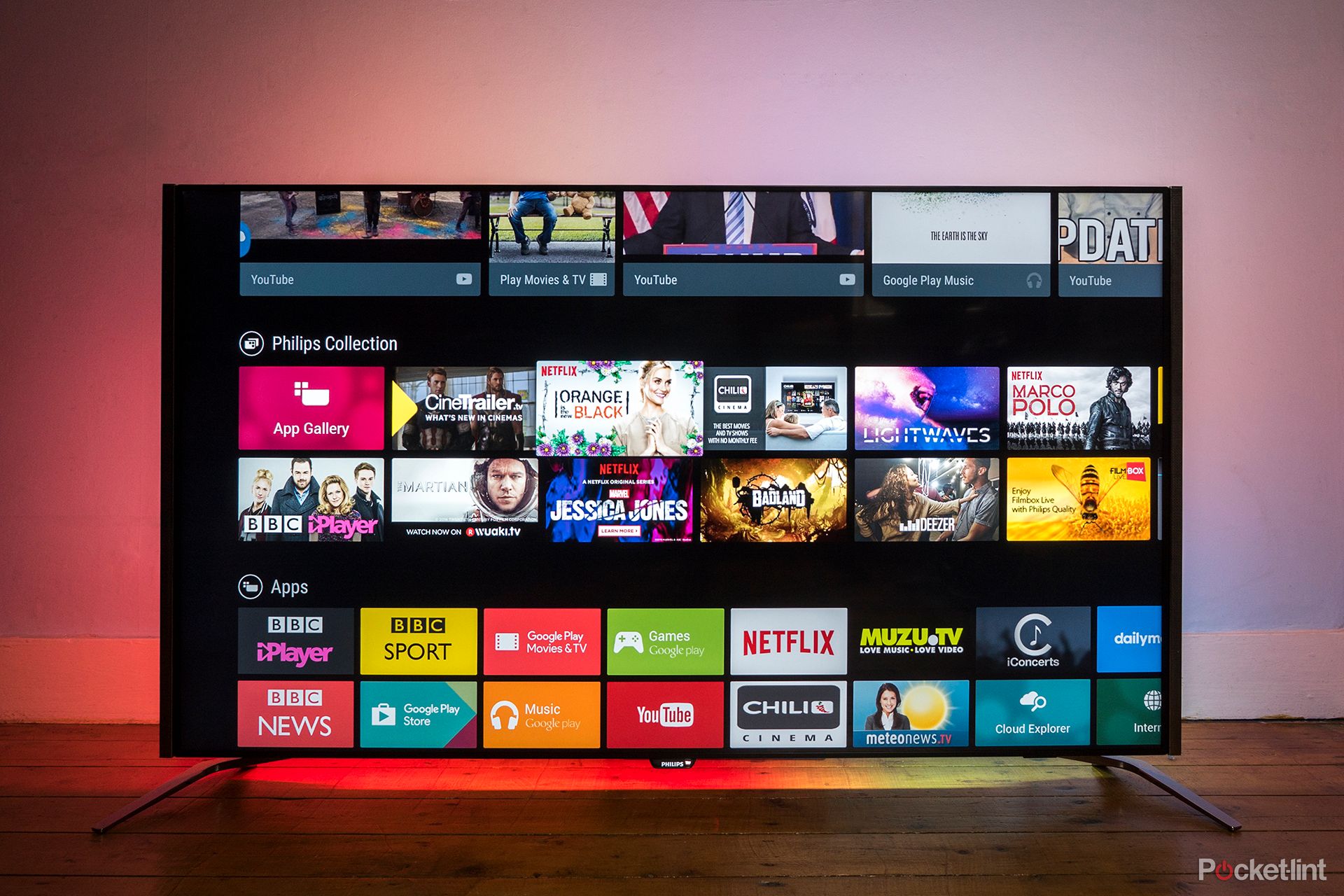 philips pus8601 4k tv with 4 sided ambilight review image 1
