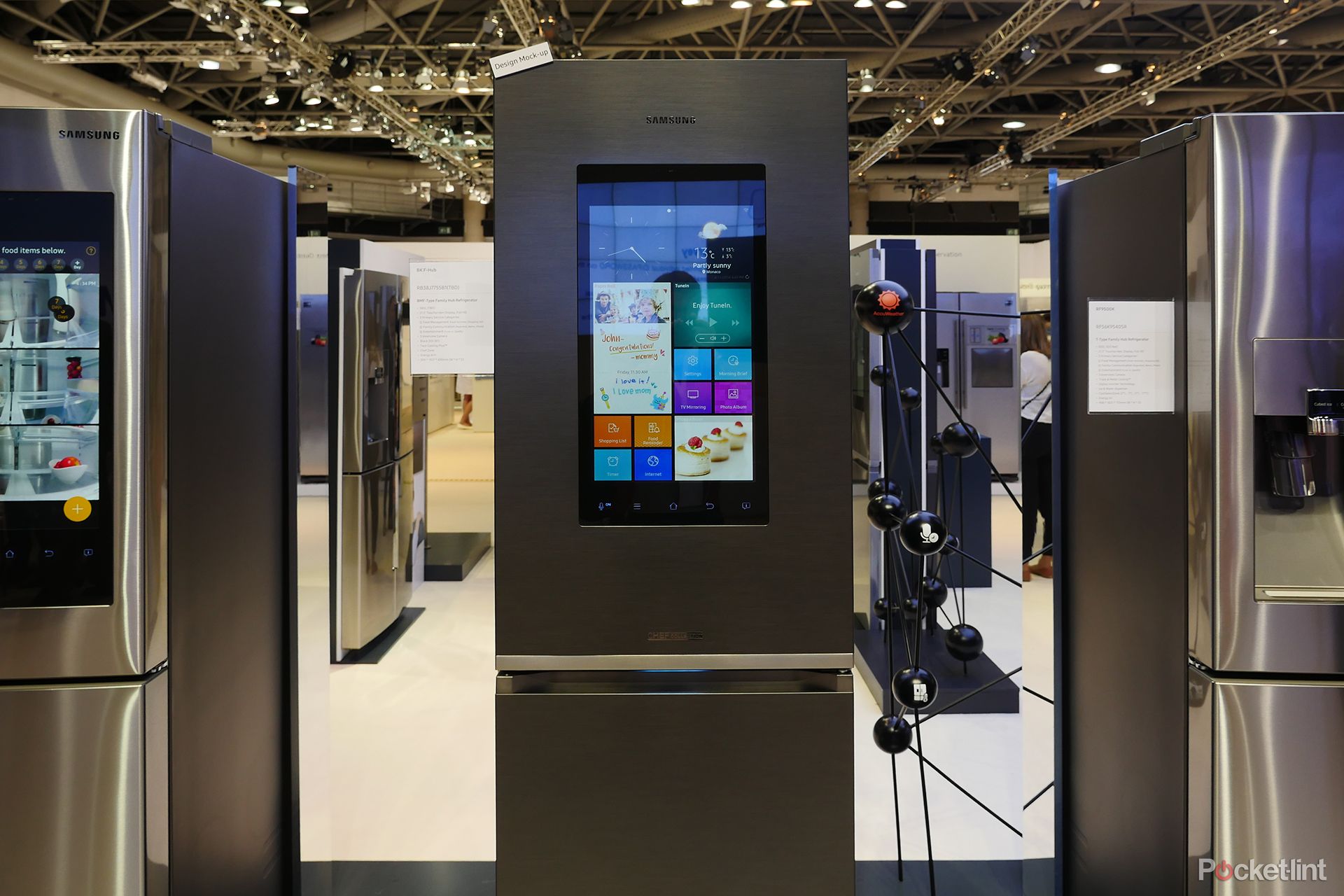 samsung is launching a wi fi and touchscreen toting fridge in the uk yep a refrigerator with wi fi image 1