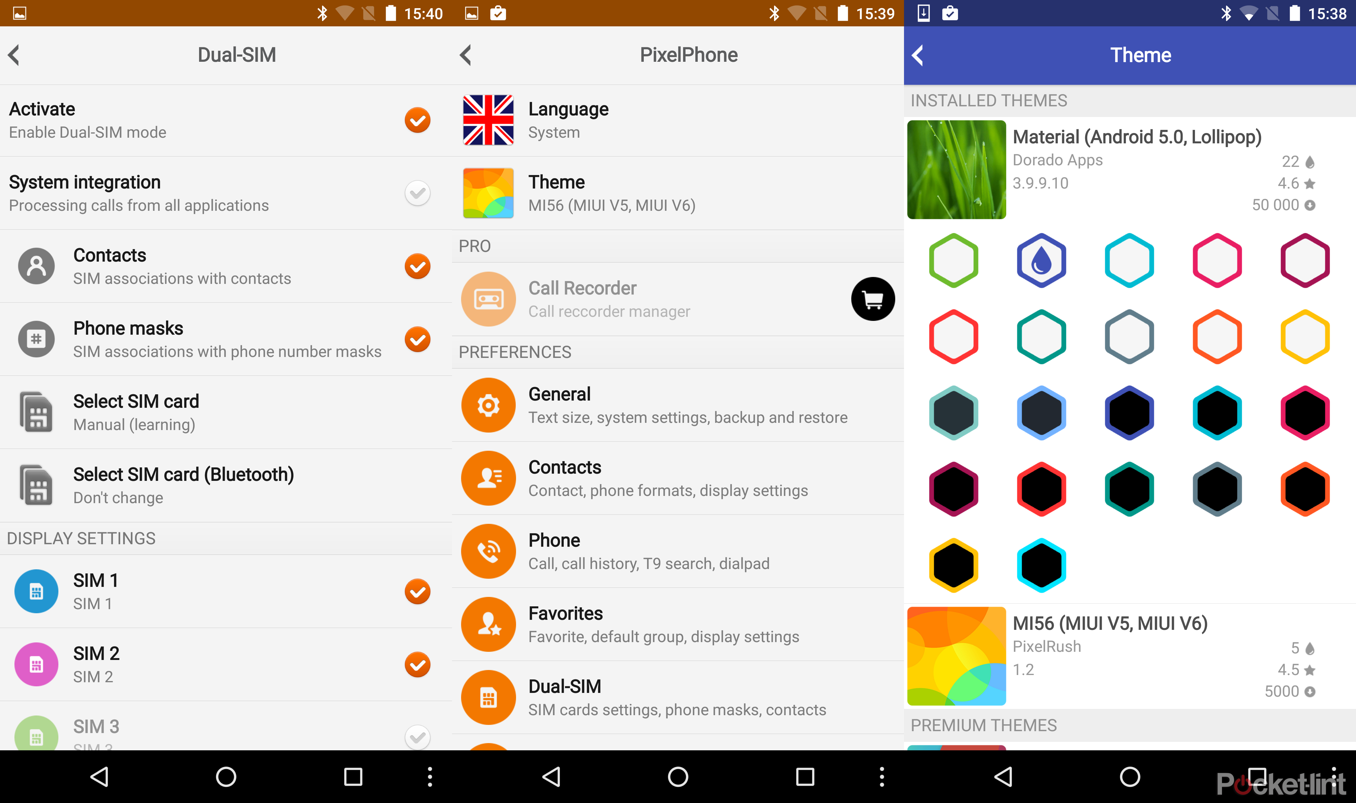 pixelphone app for android makes light work of phoning people image 2