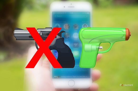 apple ios 10 will add new emoji like a water gun instead of a pistol image 1