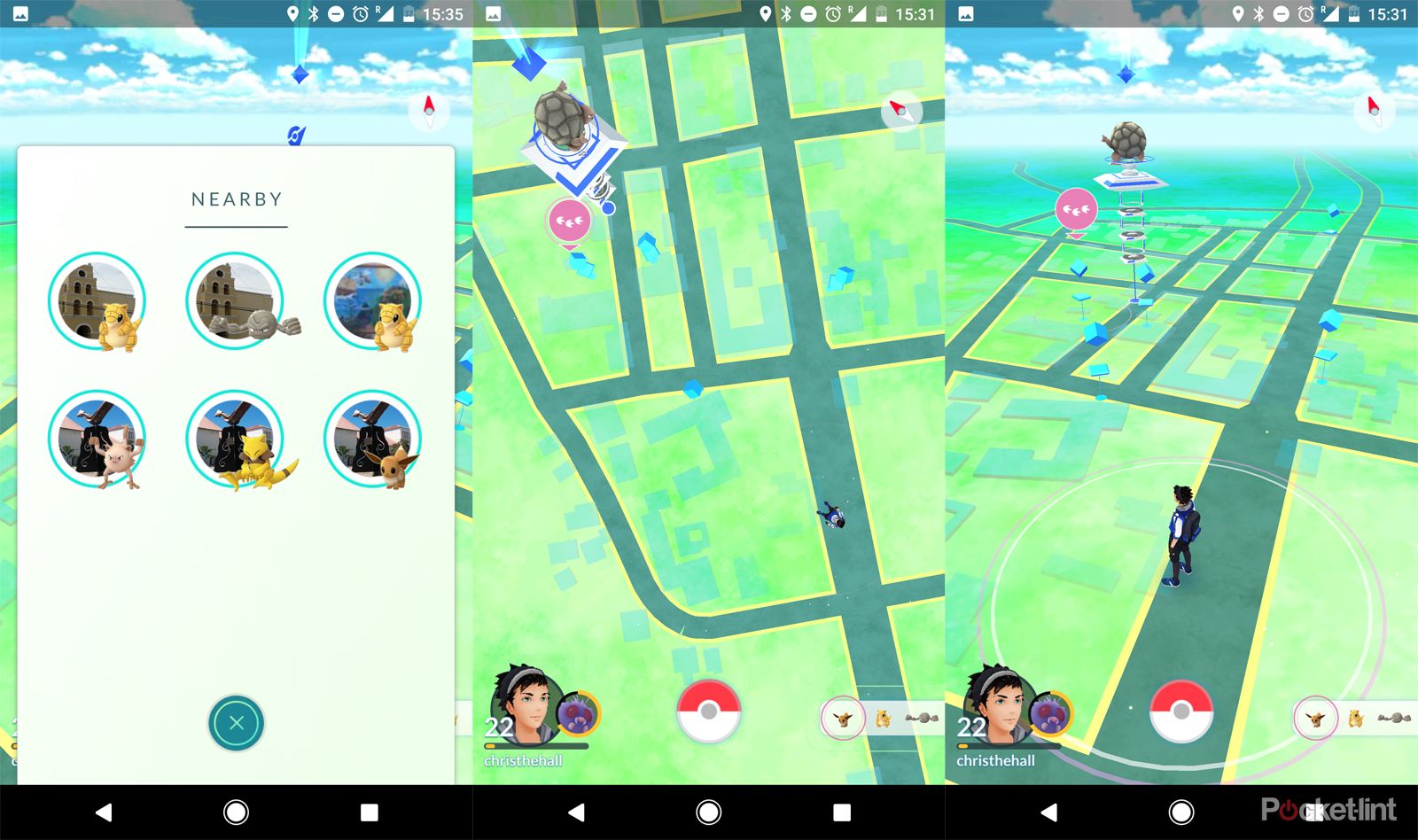 how to use the pokemon go nearby feature image 2