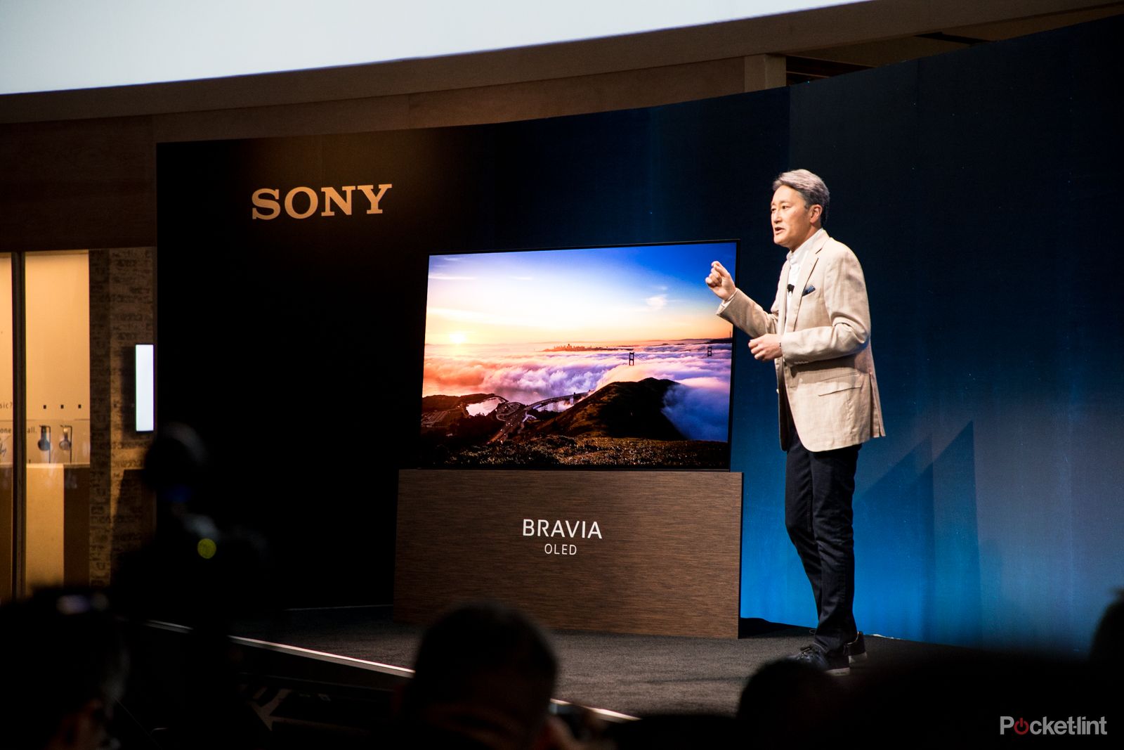 sony s amazing oled a1e series tv is also a speaker the screen vibrates image 1