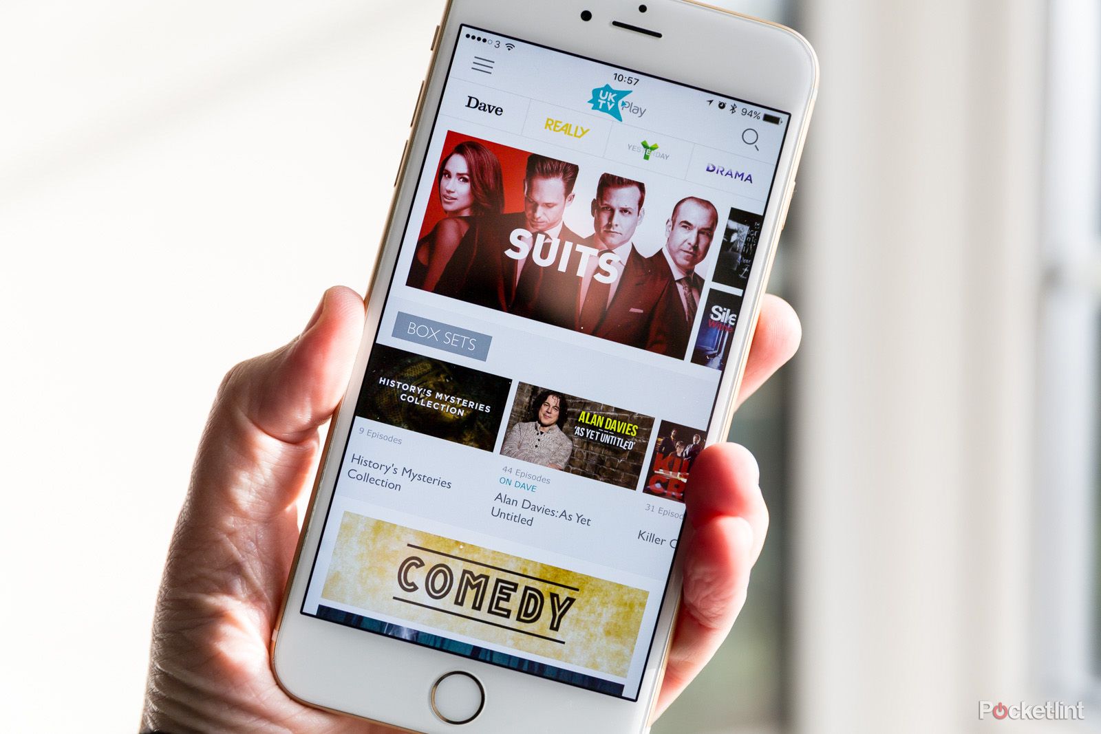 uktv play app for ios and android revamps extends free box sets line up image 1