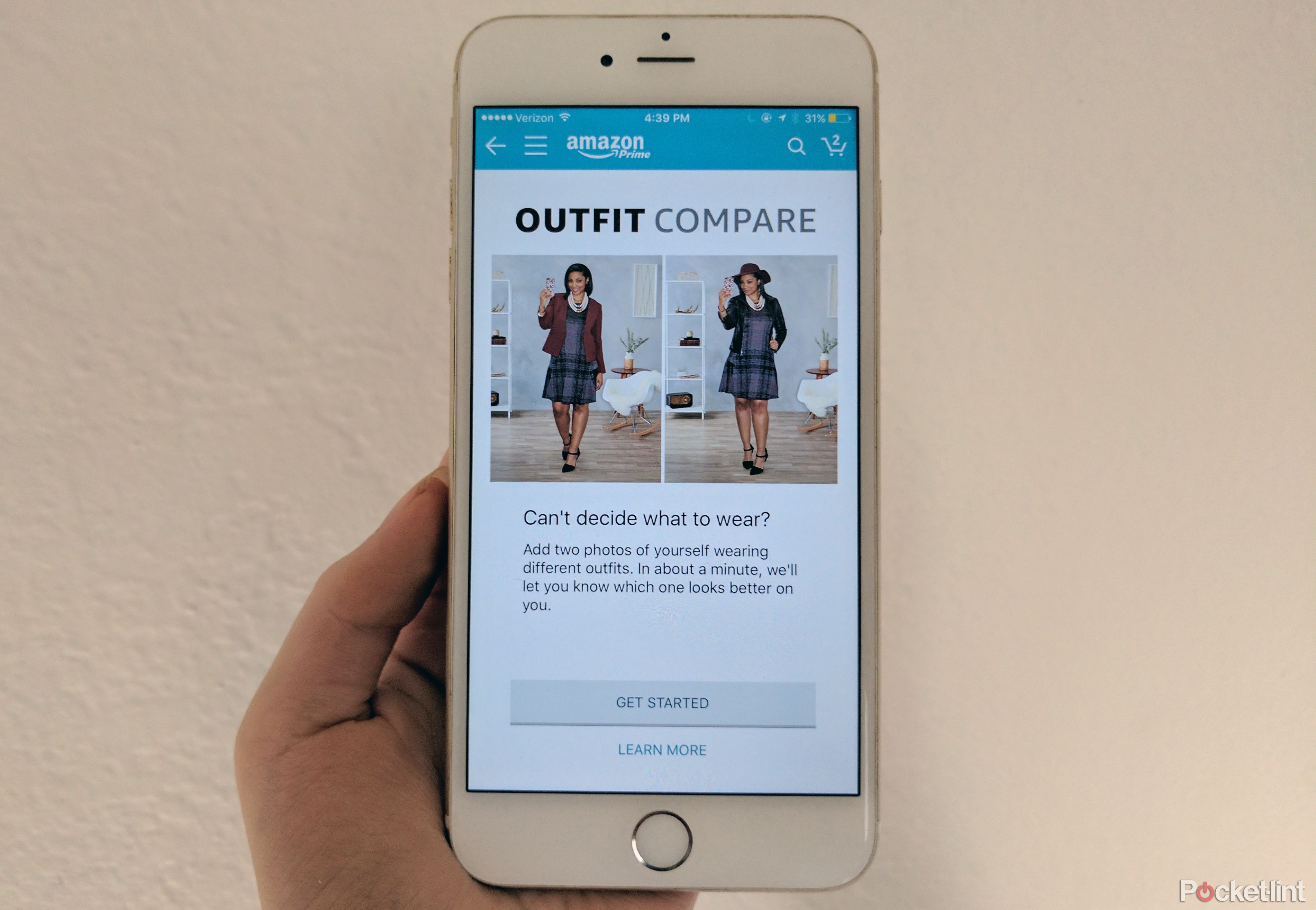 amazon s app will now tell prime users if their outfit looks good image 1
