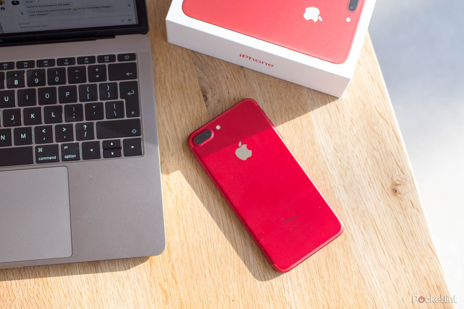 apple product red iphone 7 and iphone 7 plus are bold brash and well very red image 1