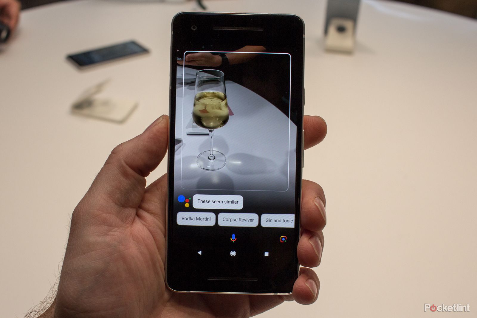 What phones have Google Lens?