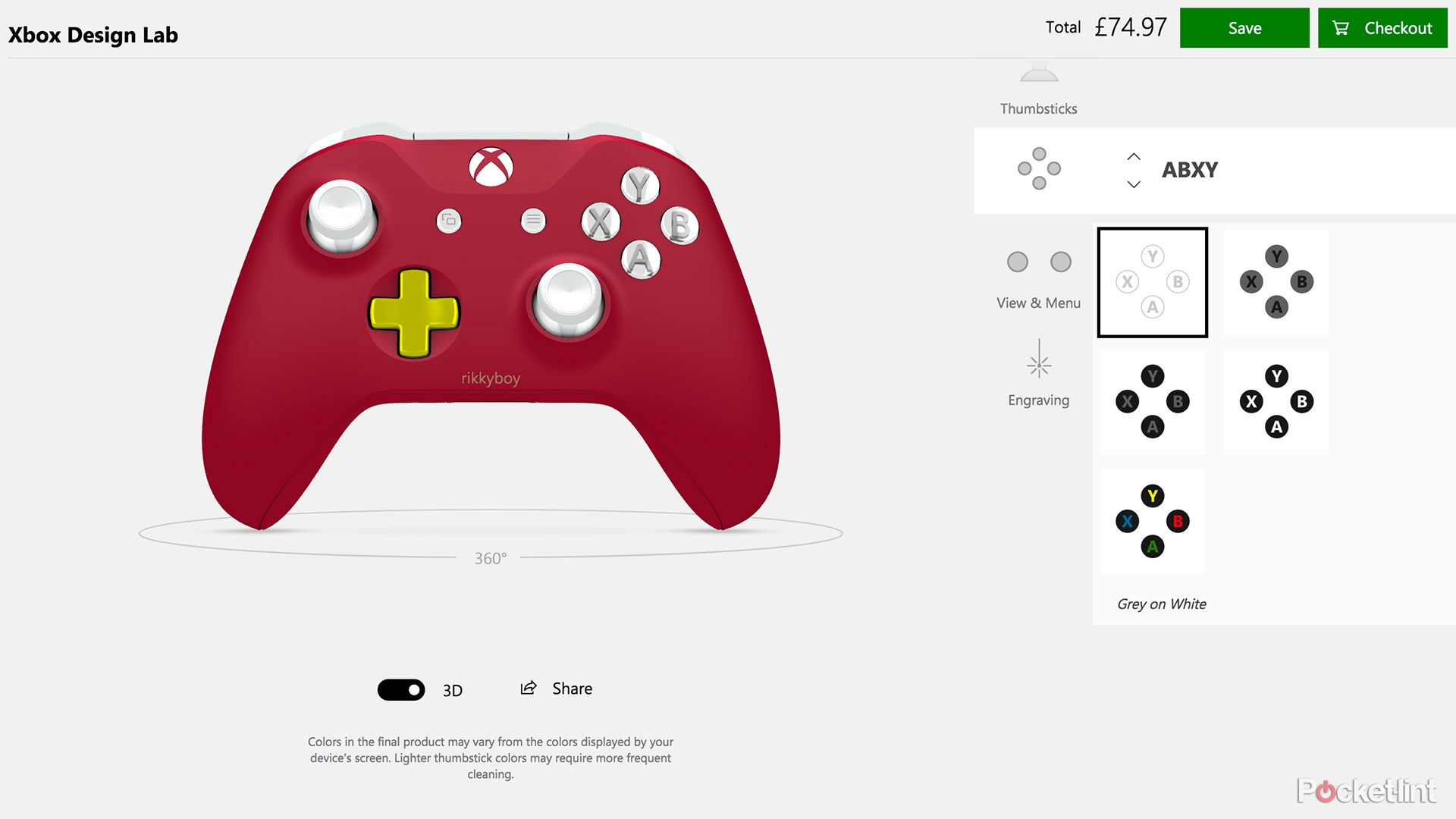 Xbox One Design Lab screens image 7
