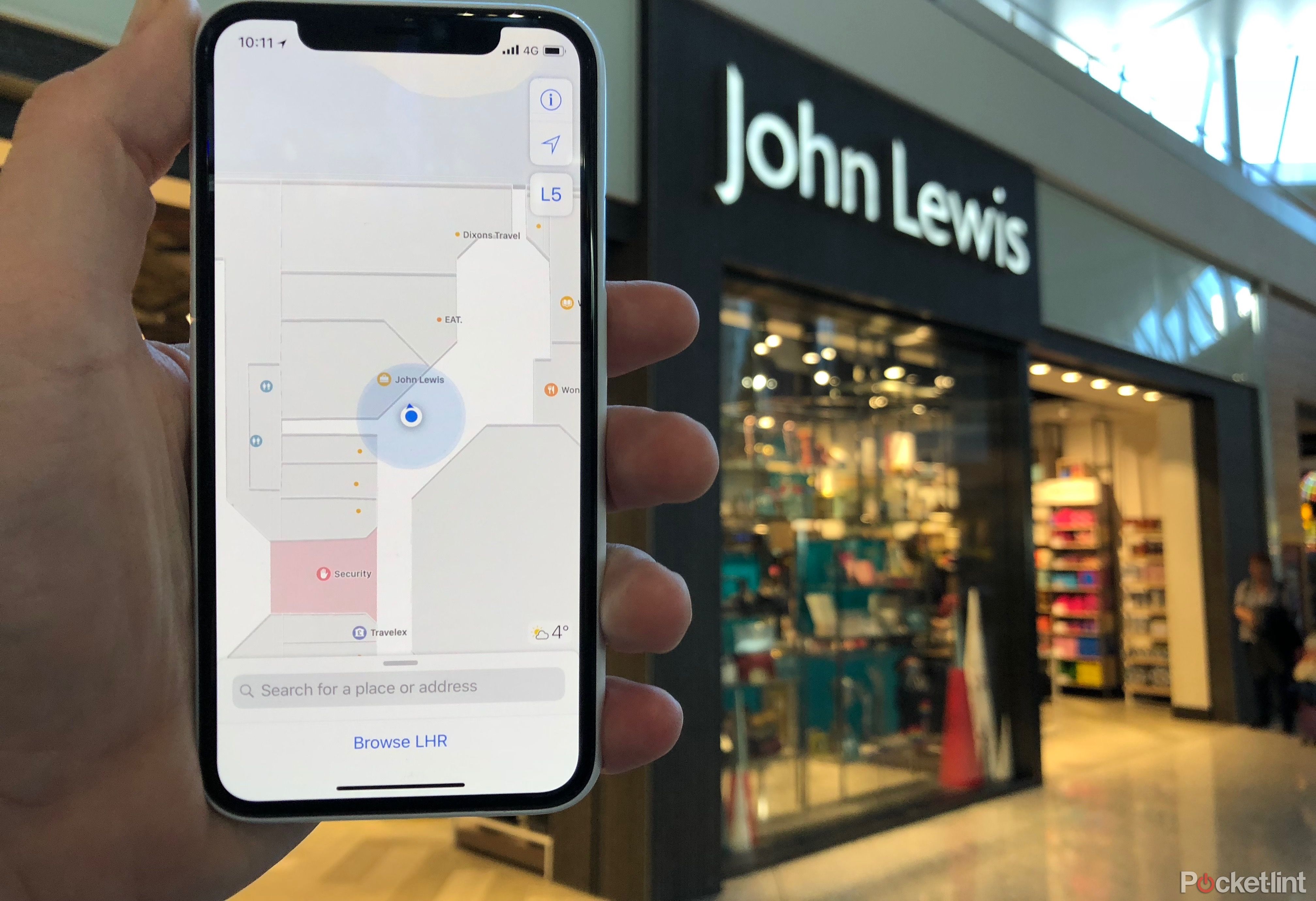 Indoor Maps for Apple Maps at Heathrow image 1