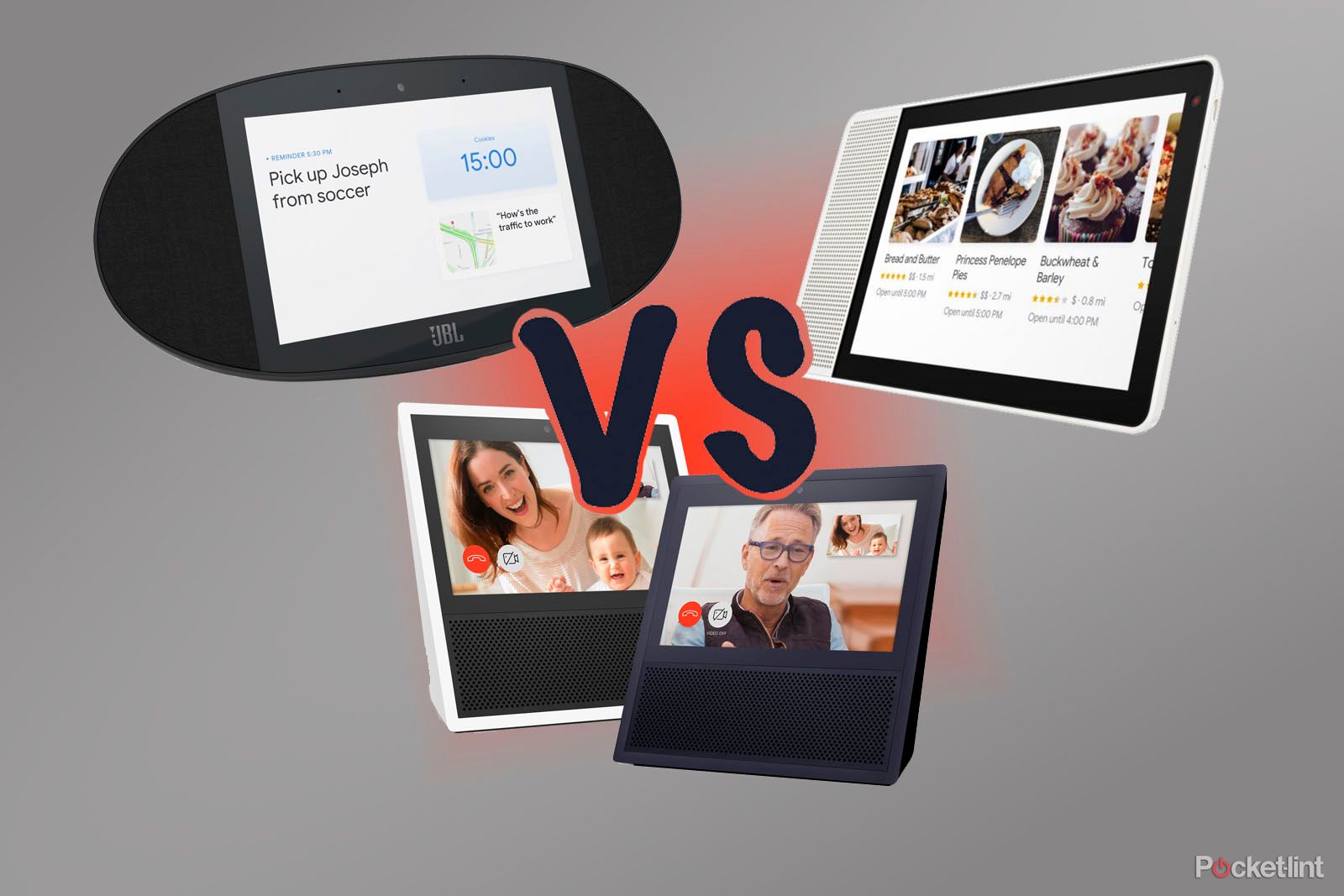 Echo Show Vs Lenovo Smart Display Vs Jbl Link View New Year New Smart Display Devices image 1