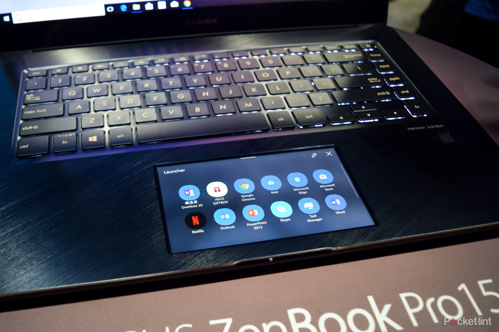 Asus ZenBook Pro 15 initial review Enter the age of the ScreenPad image 3
