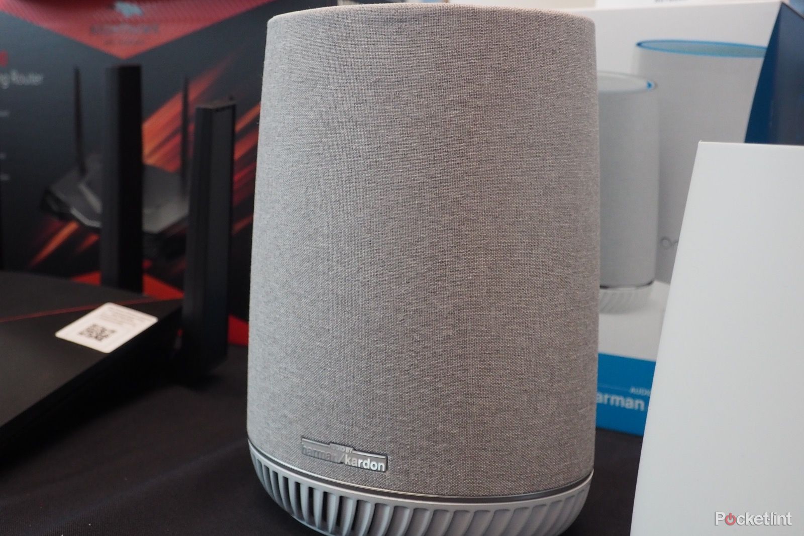 This is Netegars Alexa-powered Orbi mesh smart speaker image 2