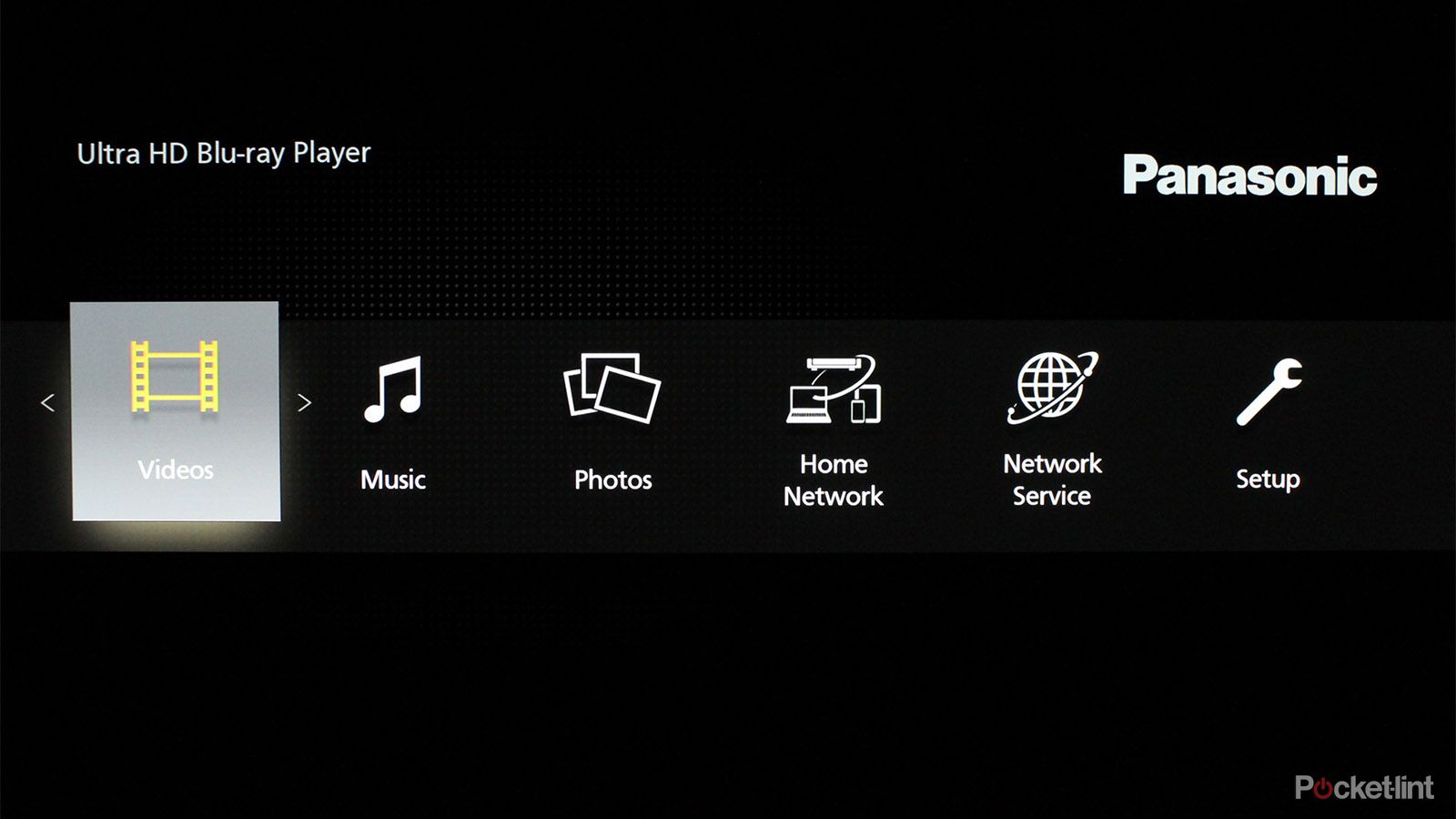 Panasonic DP-UB9000 review screens settings image 8