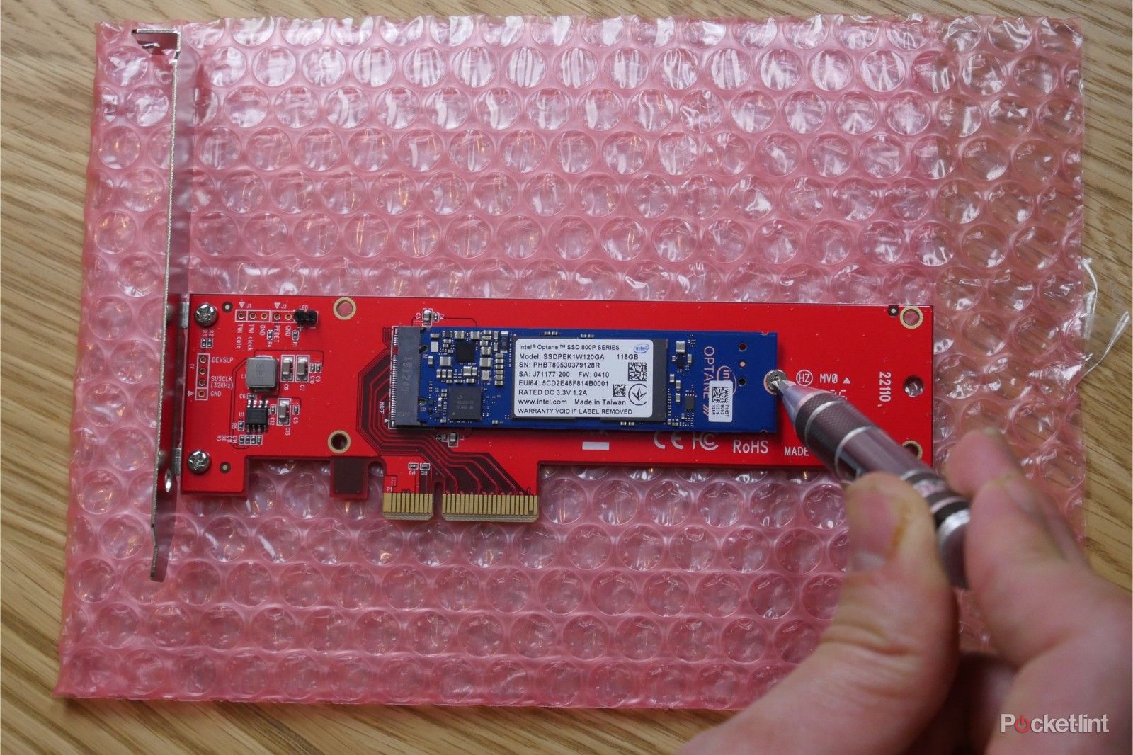 Образ адаптера PCIe M2 4