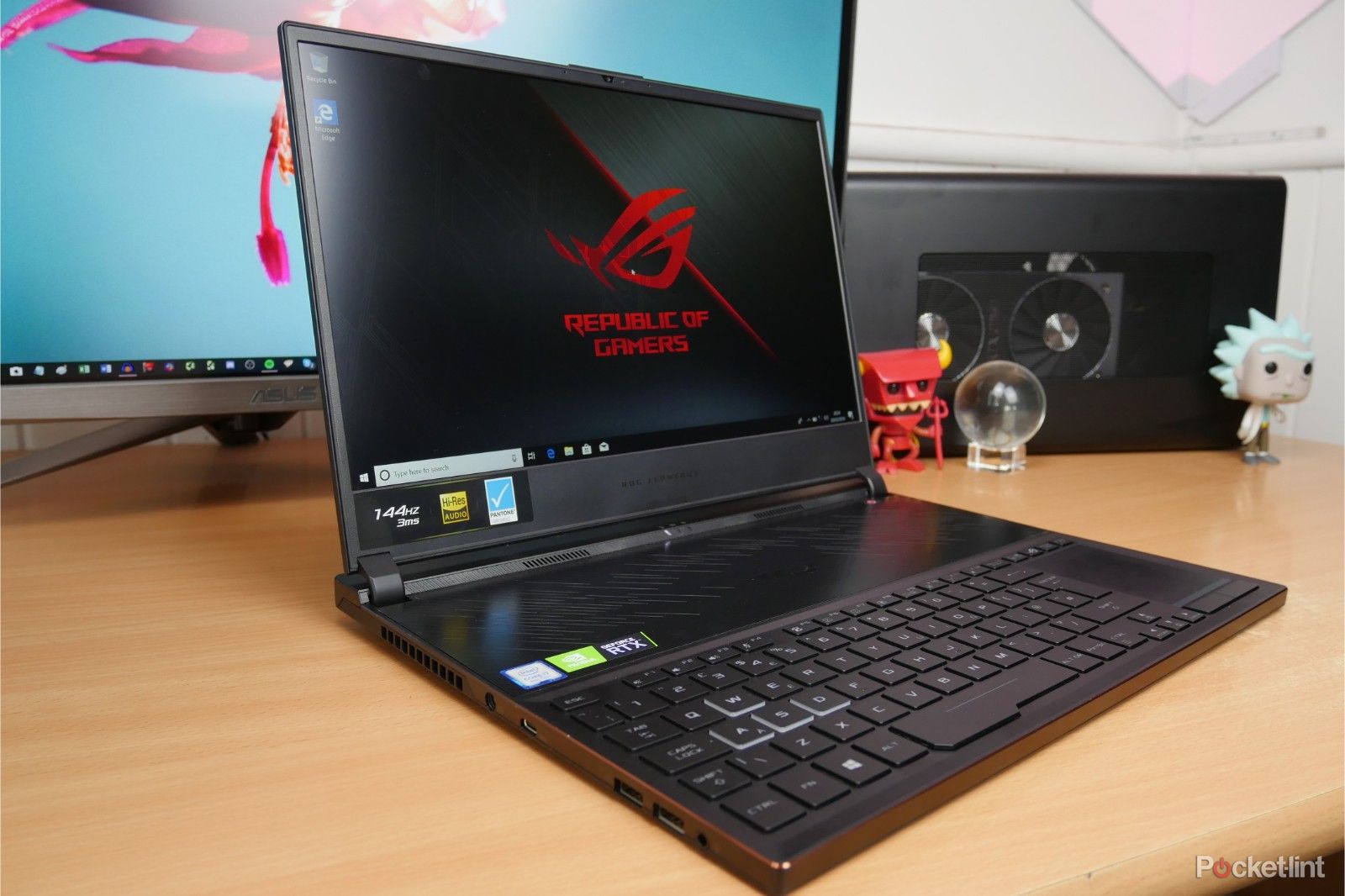 Asus ROG Zephyrus S GX531 with Nvidia RTX review: A slim gaming machine with ray tracing smarts