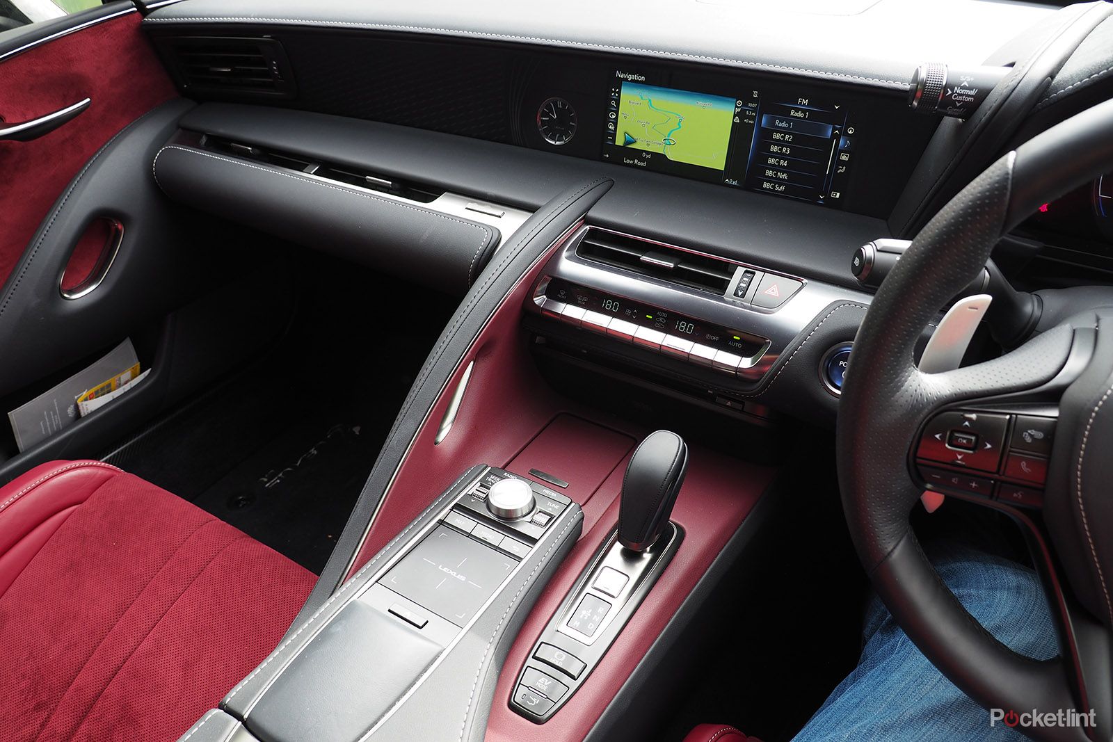 Lexus LC500h review interior image 2