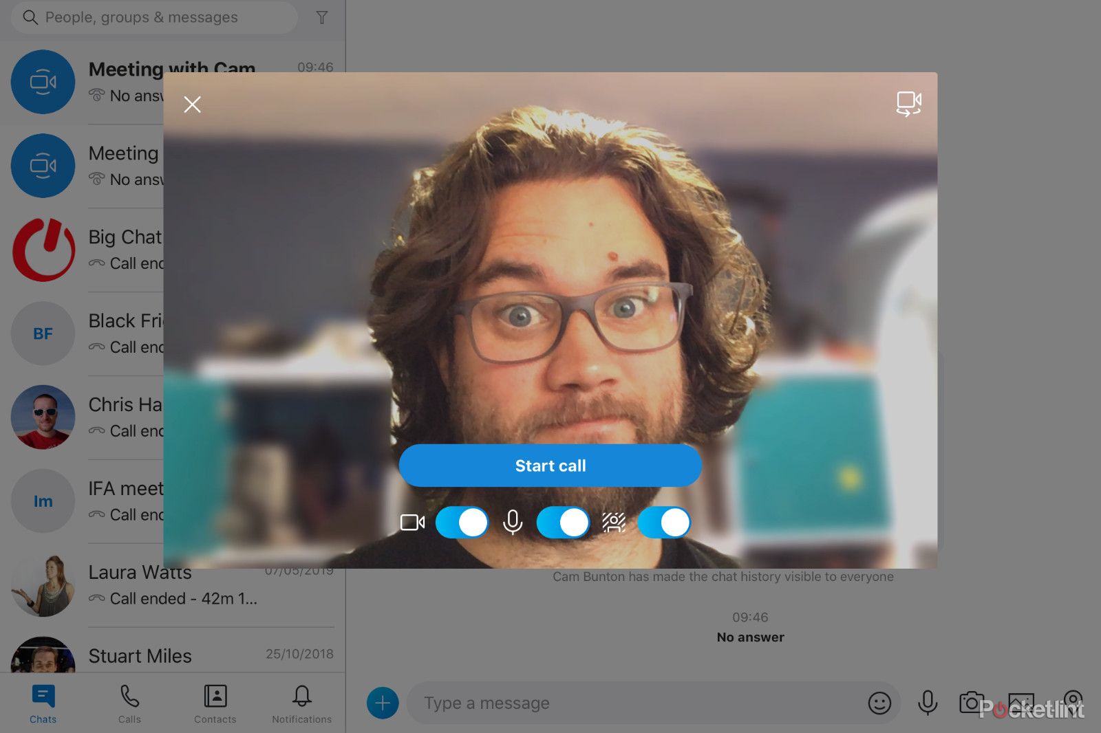 Skype's iPhone and iPad app now features blurred backgrounds, here's how to enable it photo 2