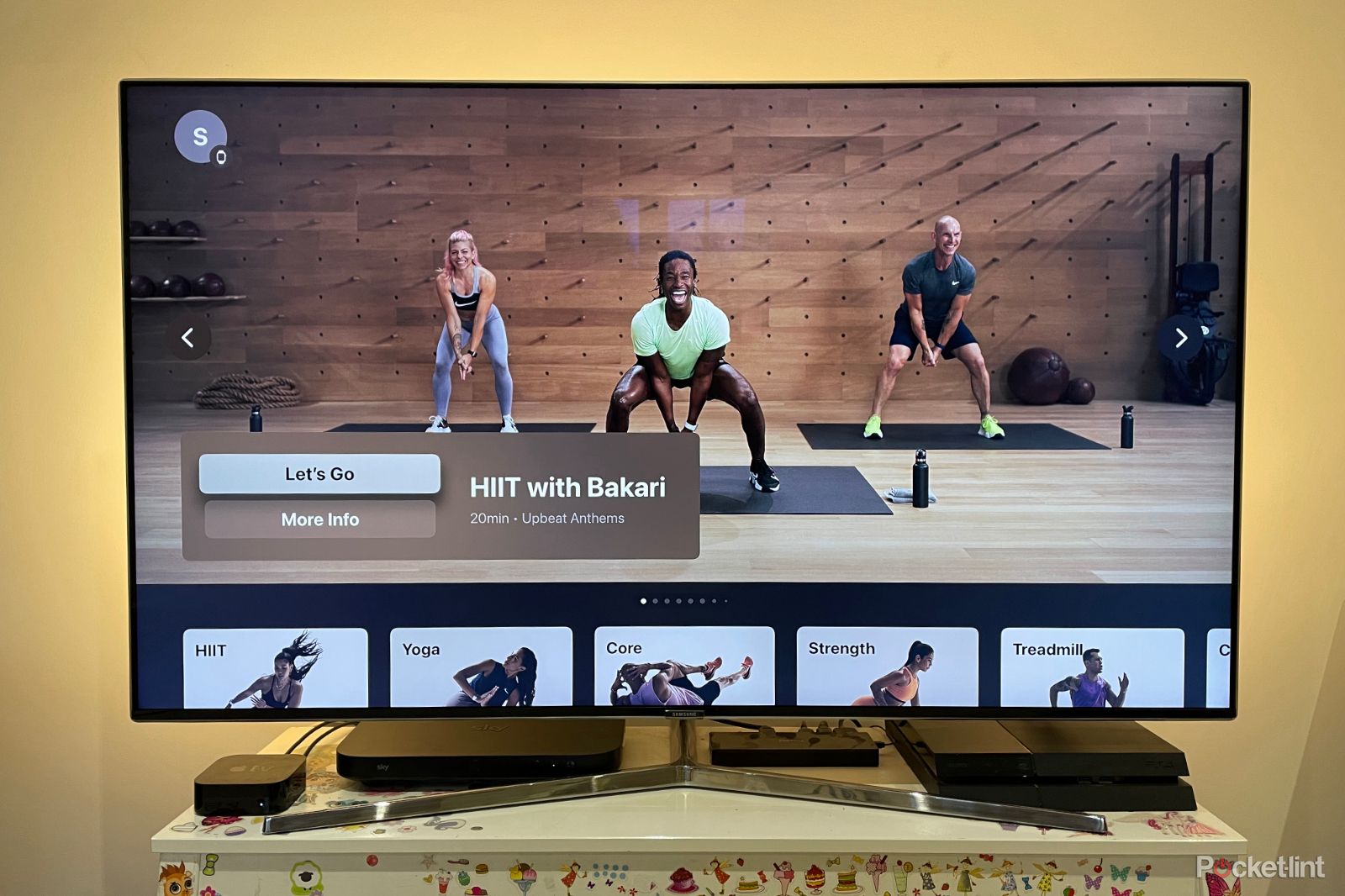 Apple fitness not 2025 on apple tv