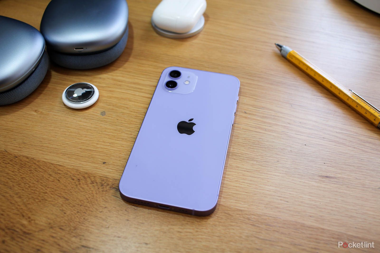 Apple iPhone 12 Purple hands on images photo 1