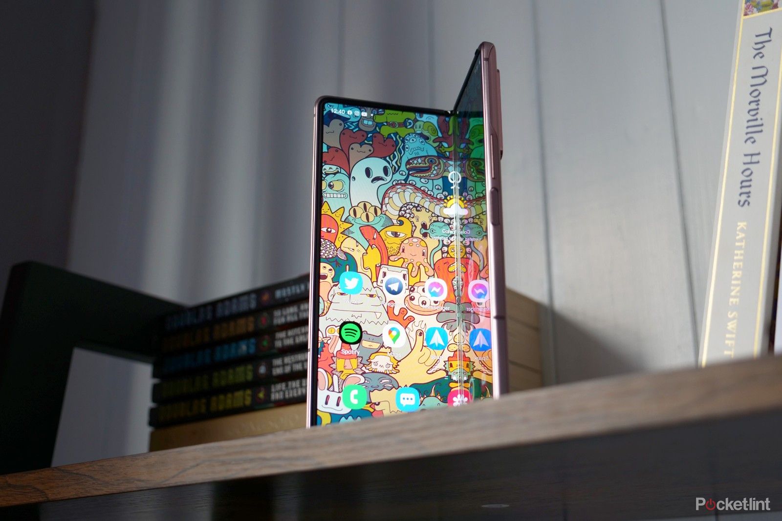Galaxy Z Fold 3 under-display camera photo 1