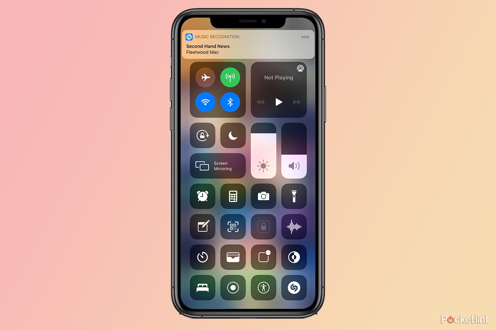 How to use Control Centre on iPhone to quickly name a tune photo 2