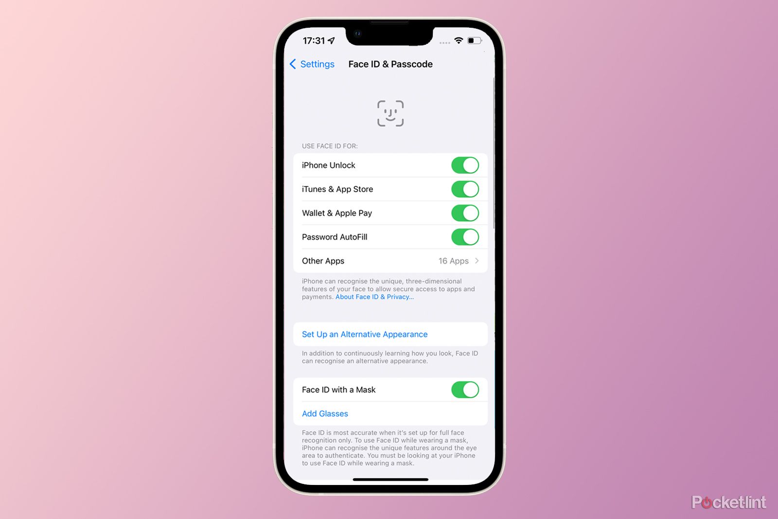 How to unlock your iPhone with Face ID when wearing a mask photo 1