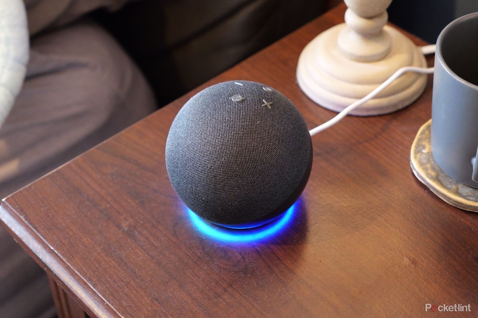 Echo Dot (5e Gen) Enceinte Connectée Avec Horloge - Prix pas cher