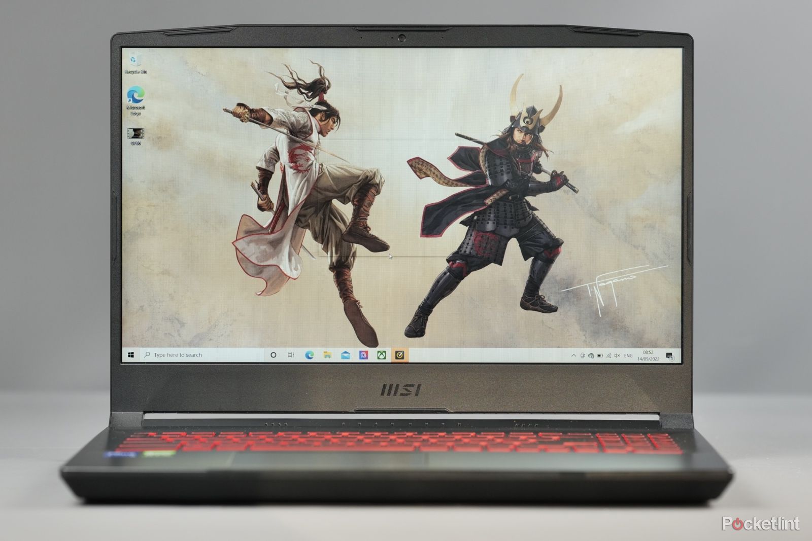 This MSI laptop with an Nvidia RTX 3070 GPU photo 1