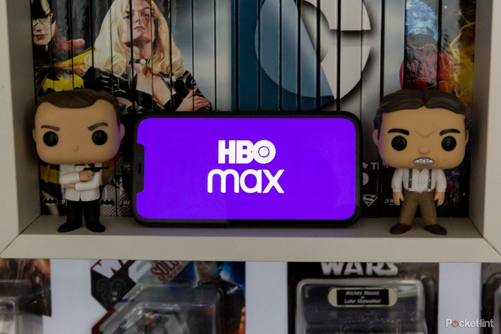 HBO Max logo on an iPhone