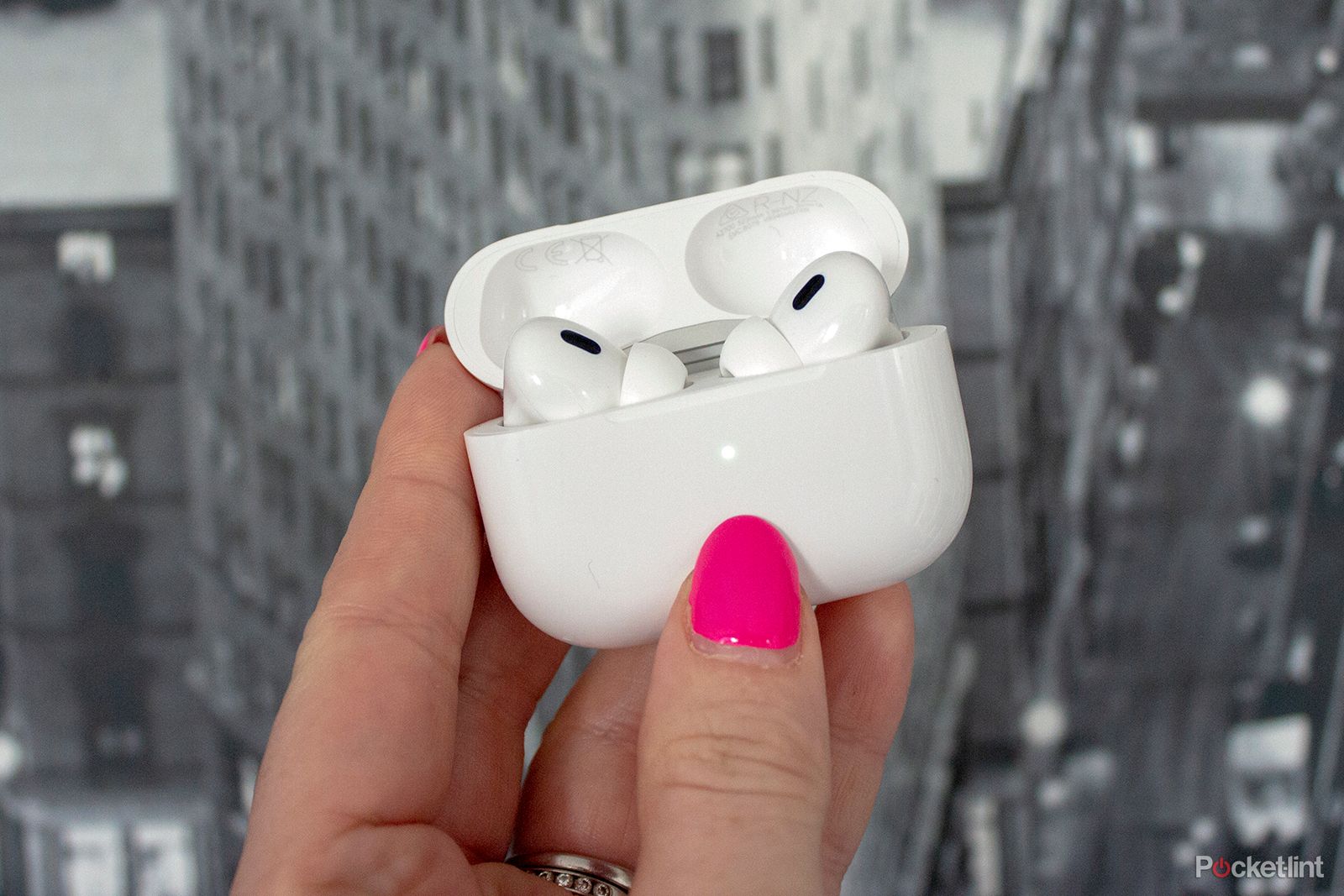 Apple AirPods Pro 2 in their case
