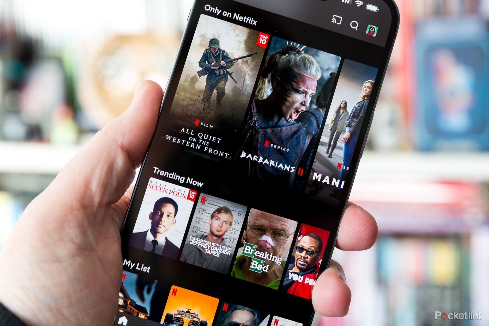 Netflix on Apple iPhone 14 Pro Max Feb 2023
