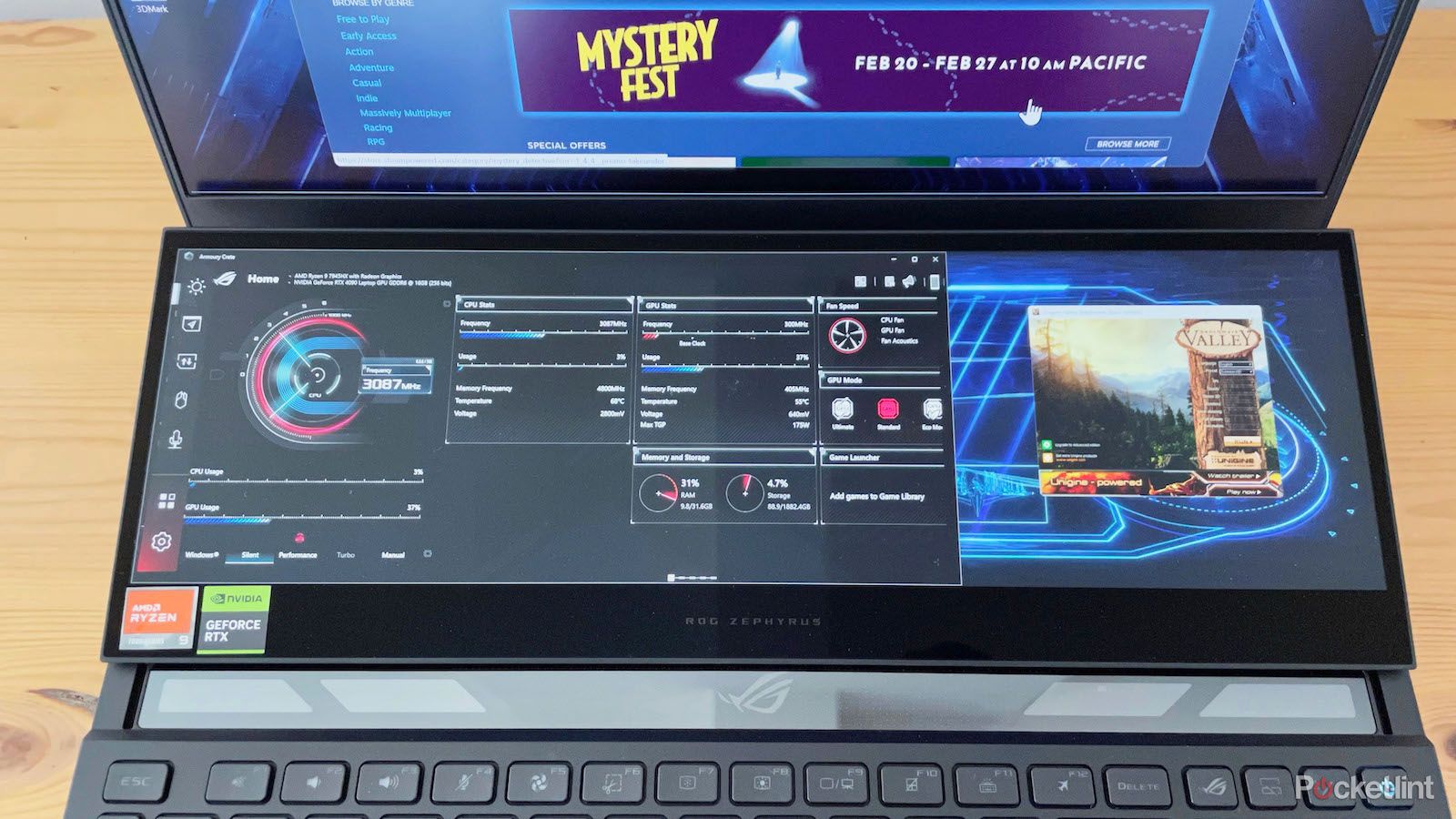 Análisis del portátil Asus ROG Zephyrus Duo 16: Un monstruo multitarea con  AMD Zen4, RTX 4090 y Mini-LED -  Analisis